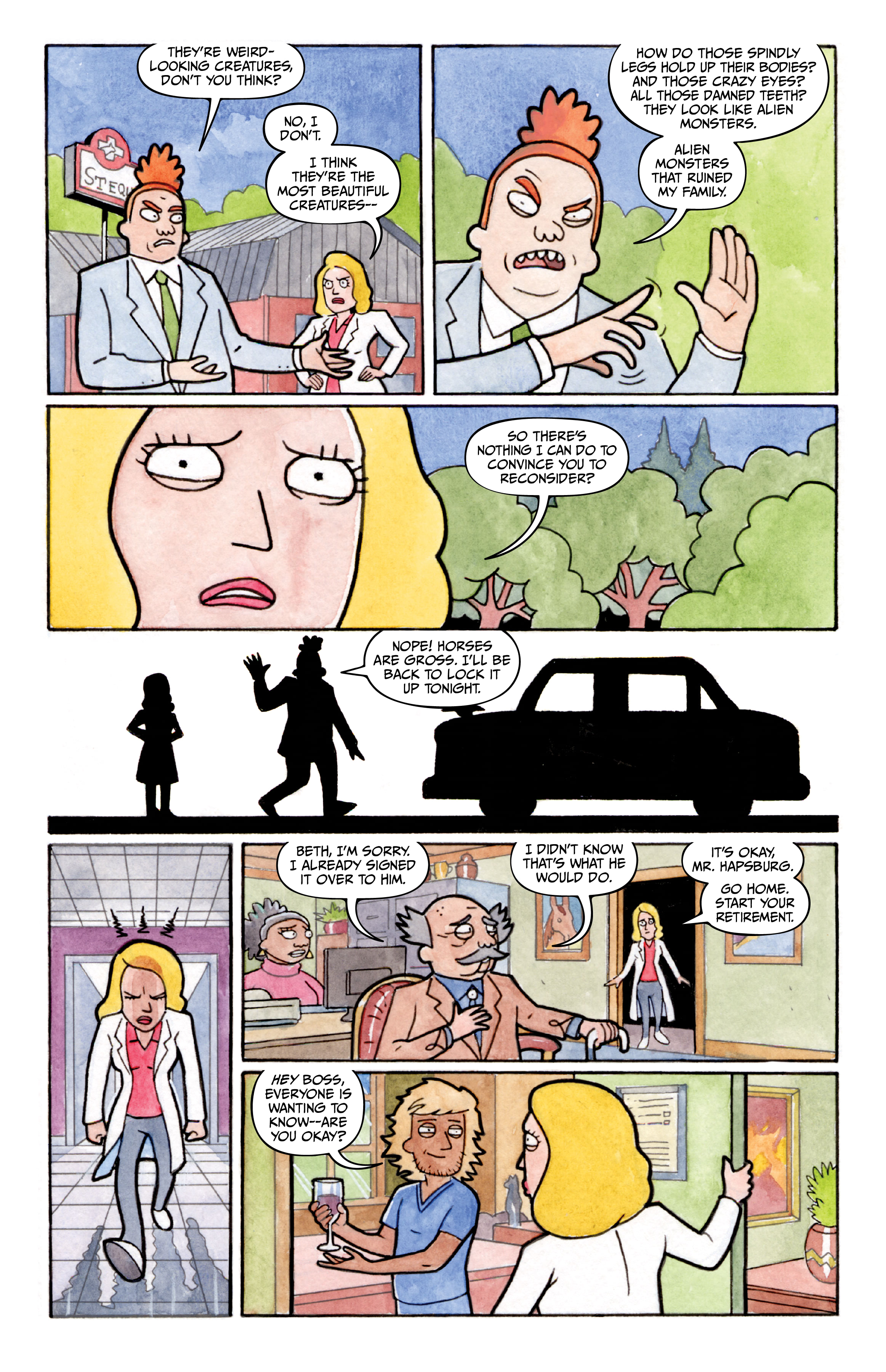 Read online Rick and Morty Deluxe Edition comic -  Issue # TPB 4 (Part 2) - 1
