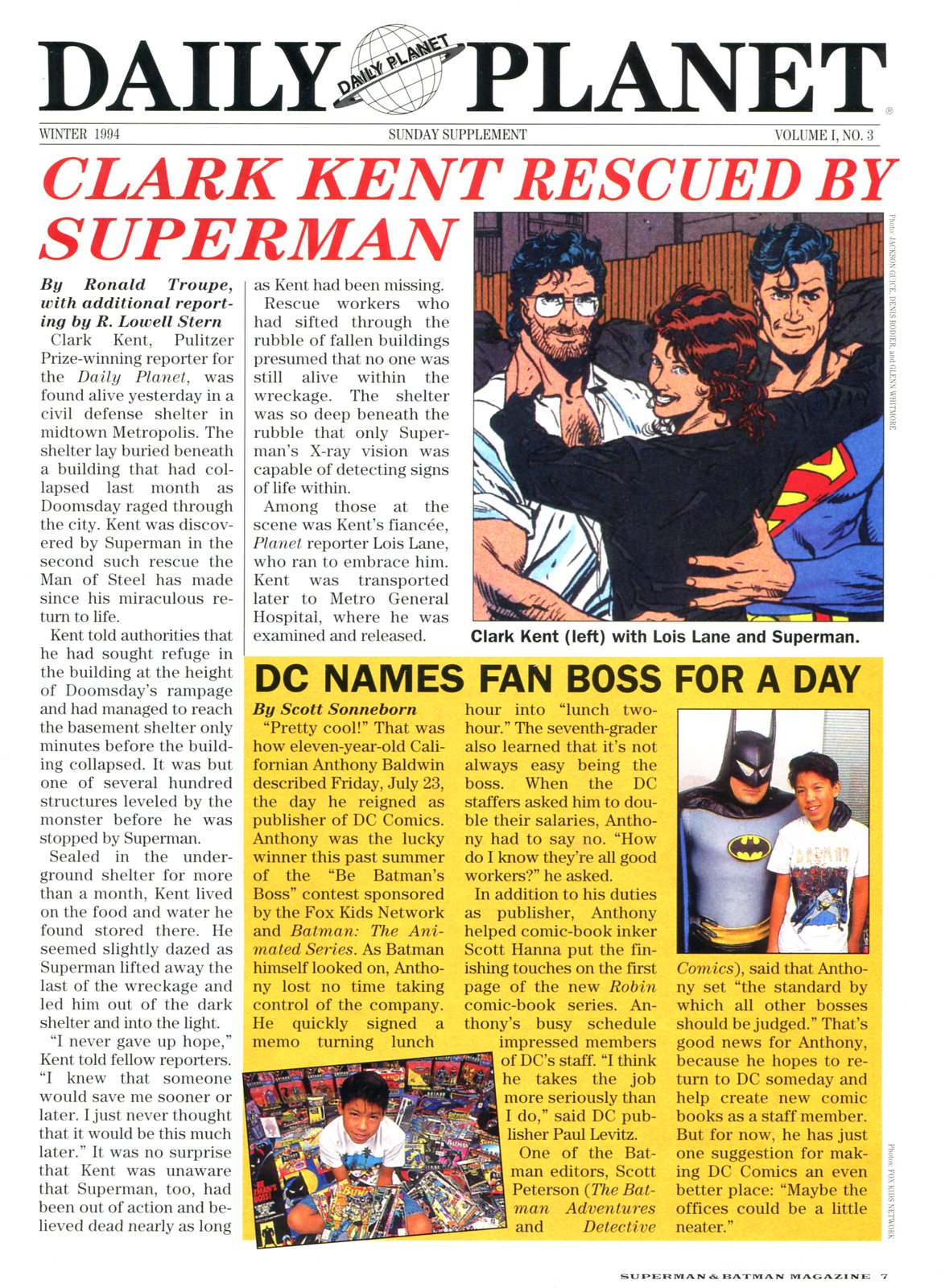 Read online Superman & Batman Magazine comic -  Issue #3 - 5