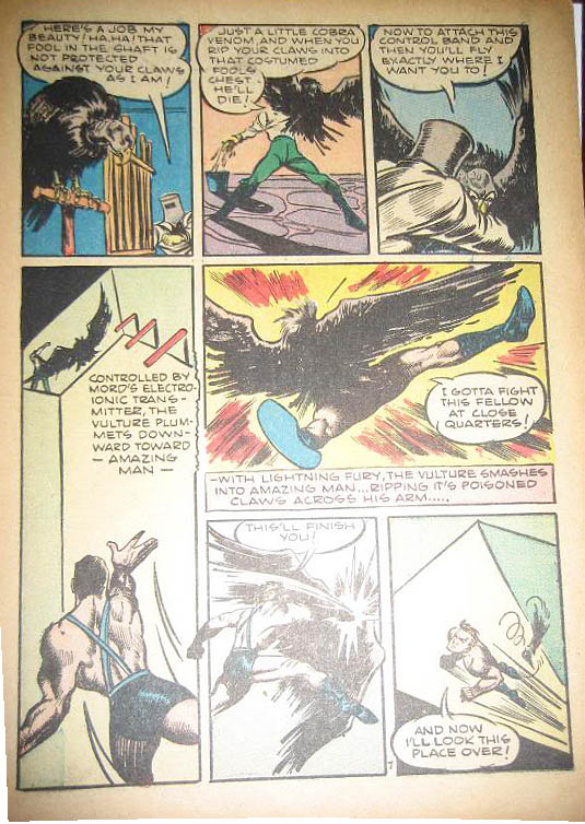 Read online Amazing Man Comics comic -  Issue #26 - 8