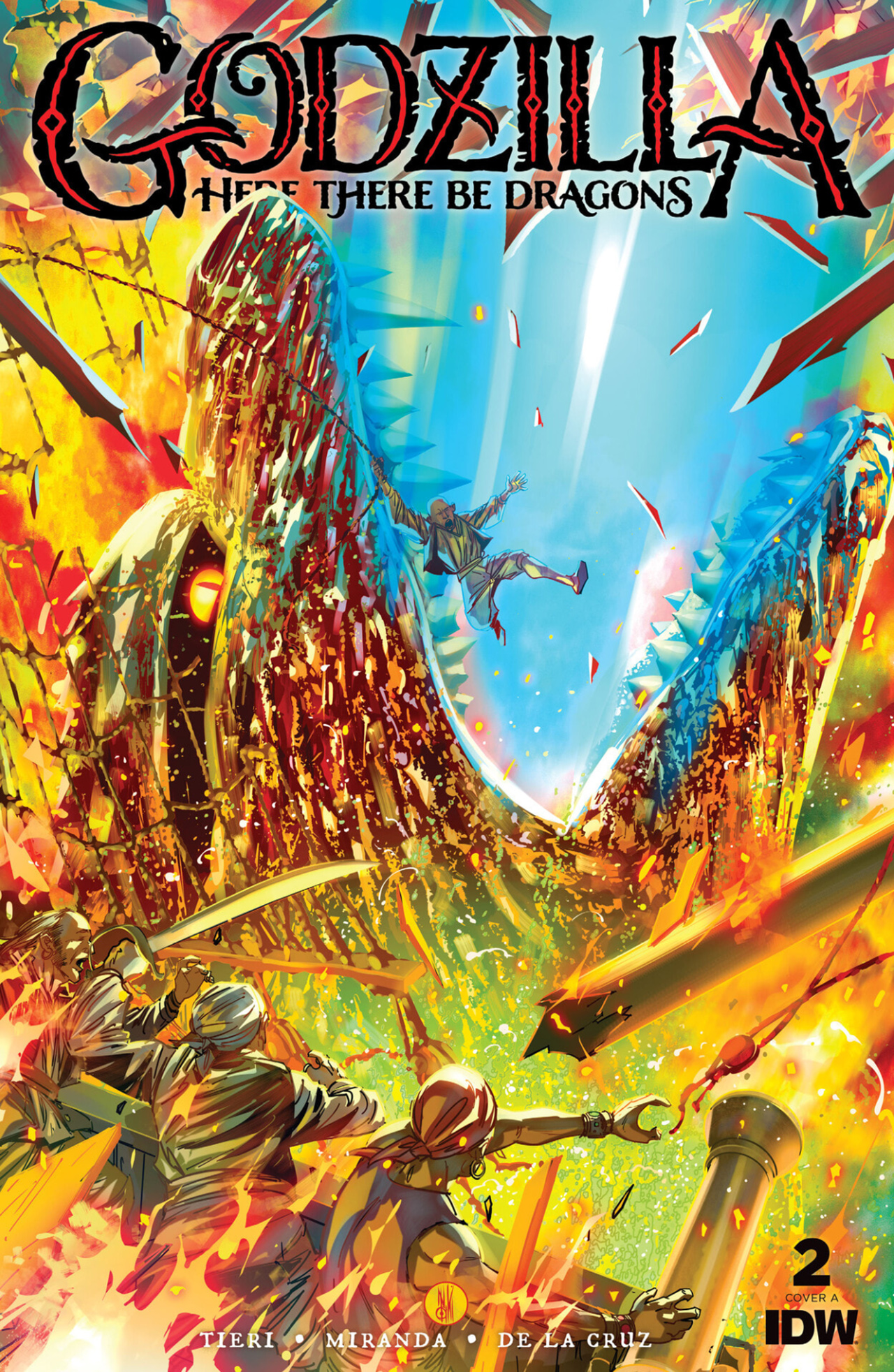 Read online Godzilla: Here There Be Dragons comic -  Issue #2 - 1
