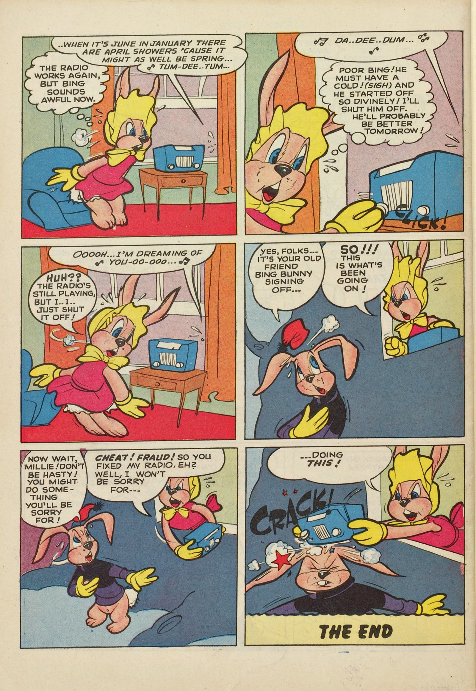 Read online Fawcett's Funny Animals comic -  Issue #62 - 36