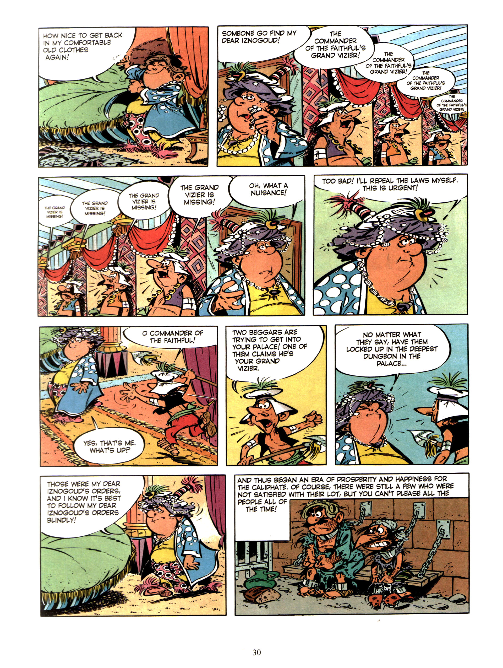 Read online Iznogoud comic -  Issue #6 - 28