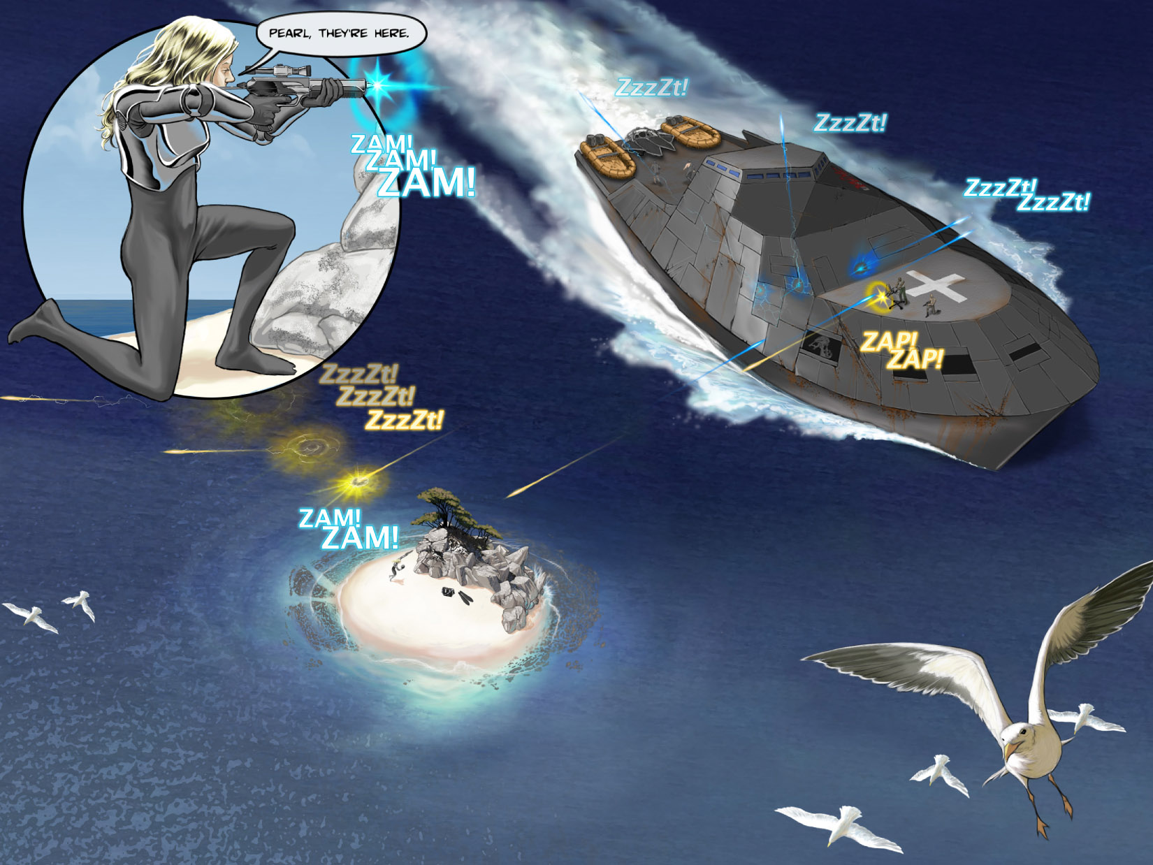 Read online Azure comic -  Issue #2 - 10