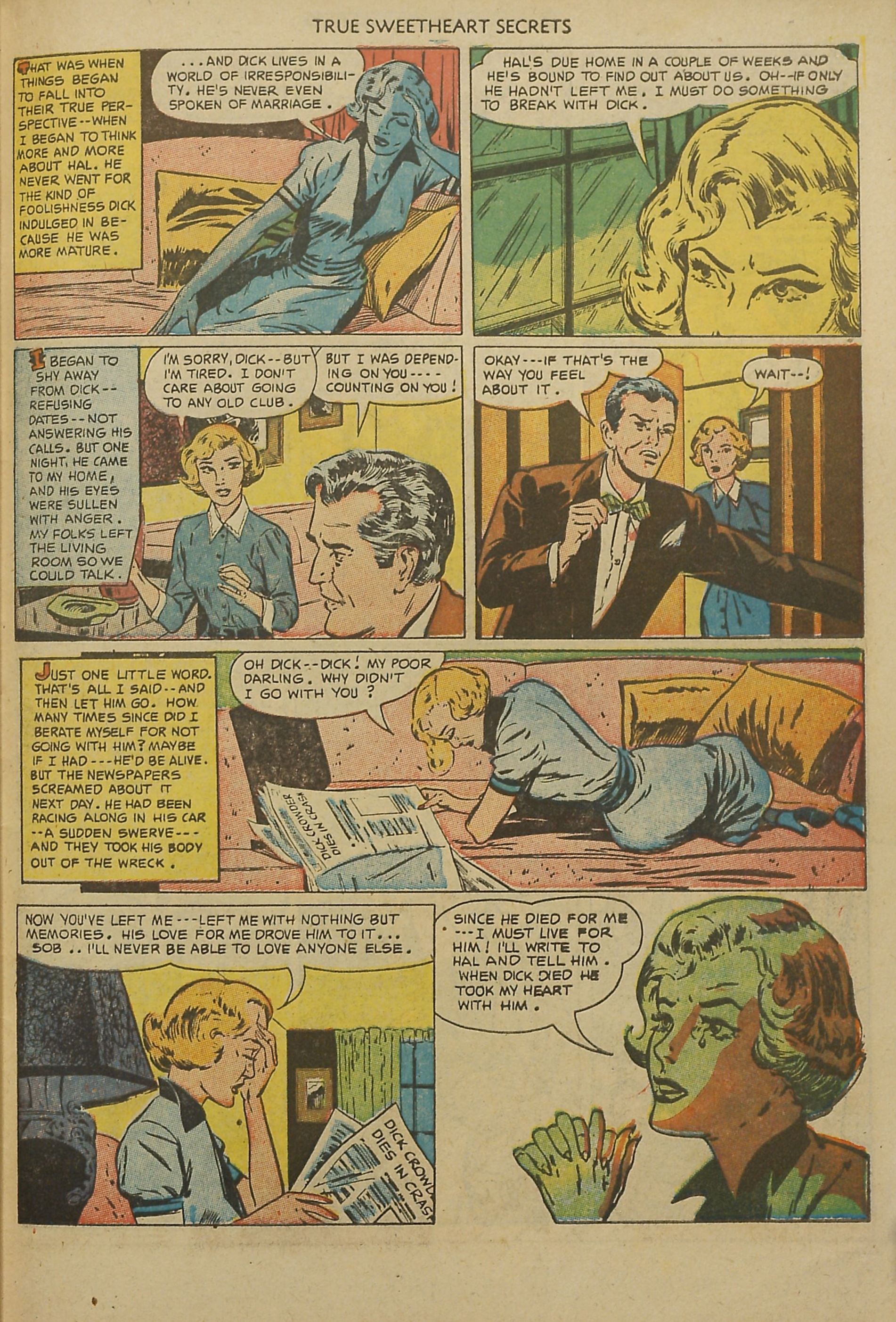 Read online True Sweetheart Secrets comic -  Issue #10 - 31