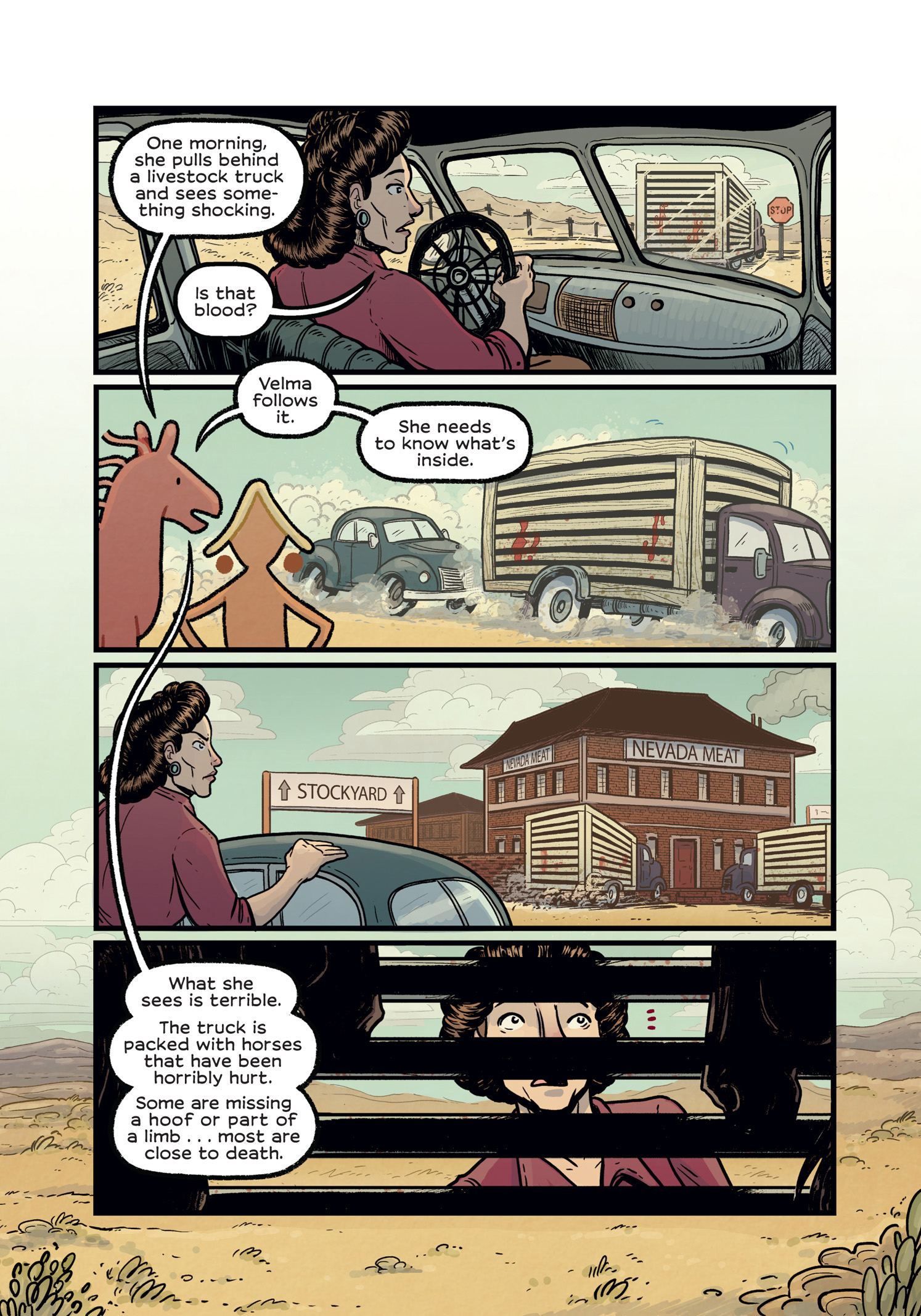 Read online History Comics comic -  Issue # The Wild Mustang - Horses of the American West - 86