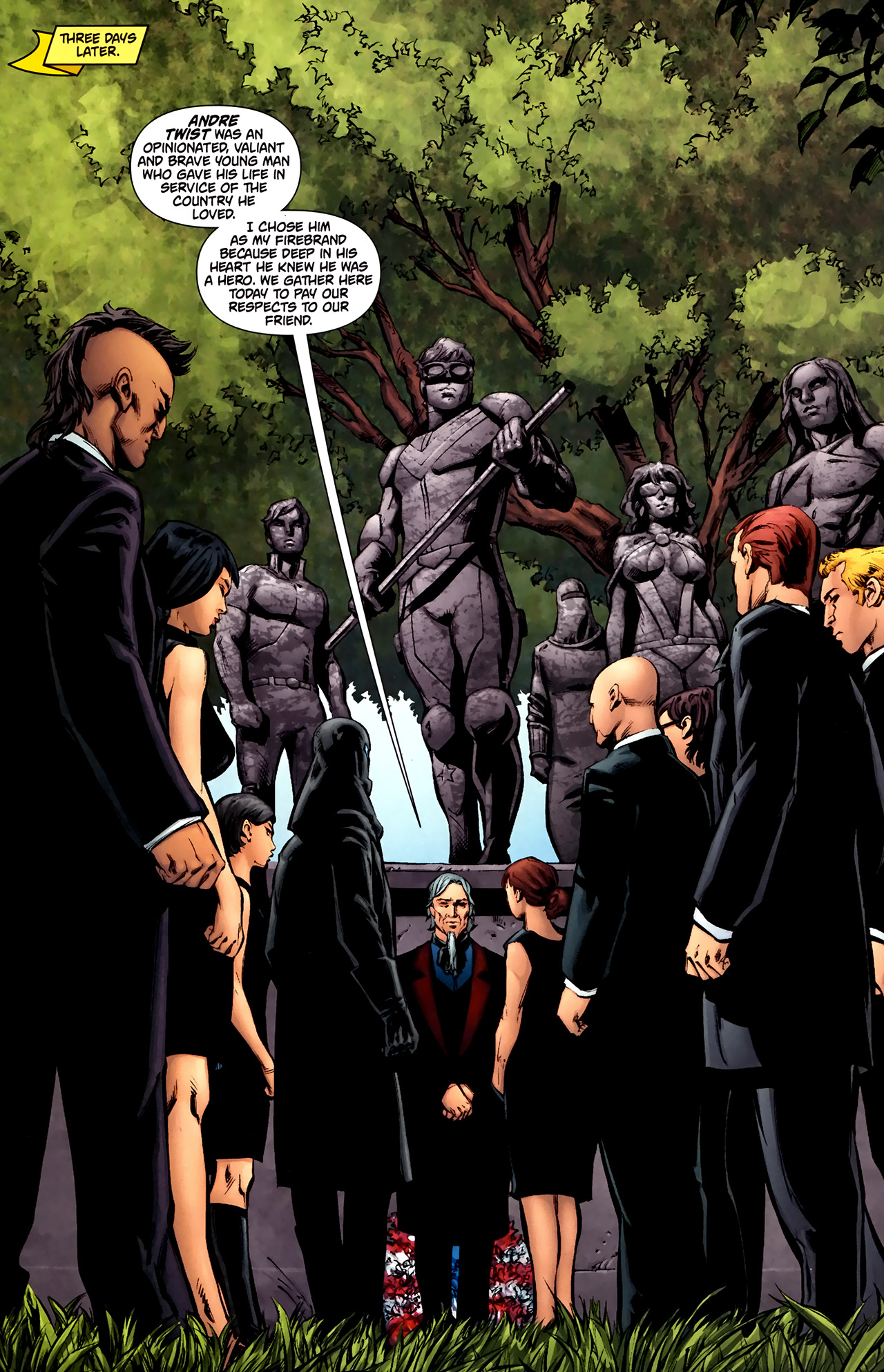 Read online Freedom Fighters (2010) comic -  Issue #8 - 12