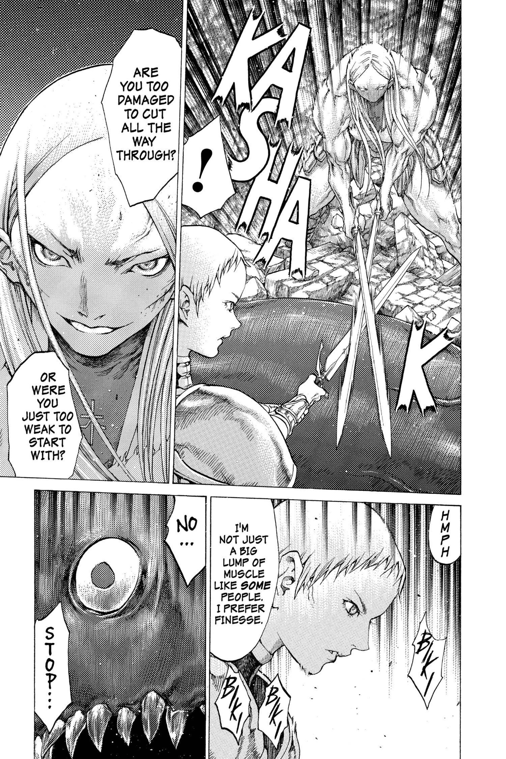 Read online Claymore comic -  Issue #10 - 71