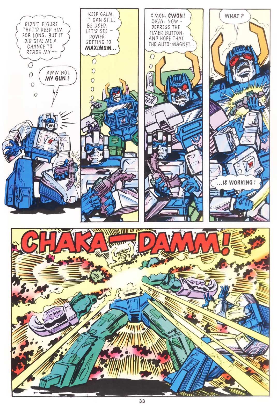 Read online The Transformers Annual comic -  Issue #1988 - 31
