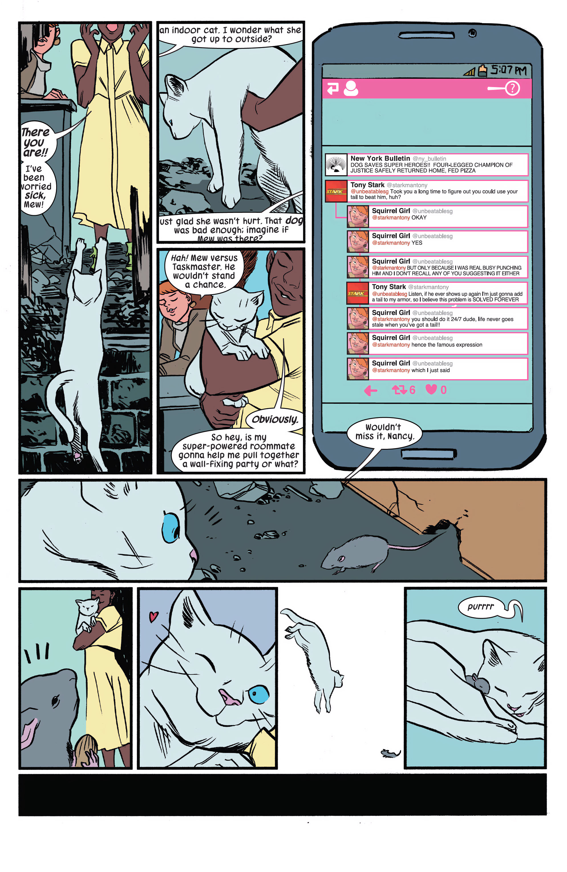 Read online The Unbeatable Squirrel Girl Omnibus comic -  Issue # TPB (Part 8) - 6