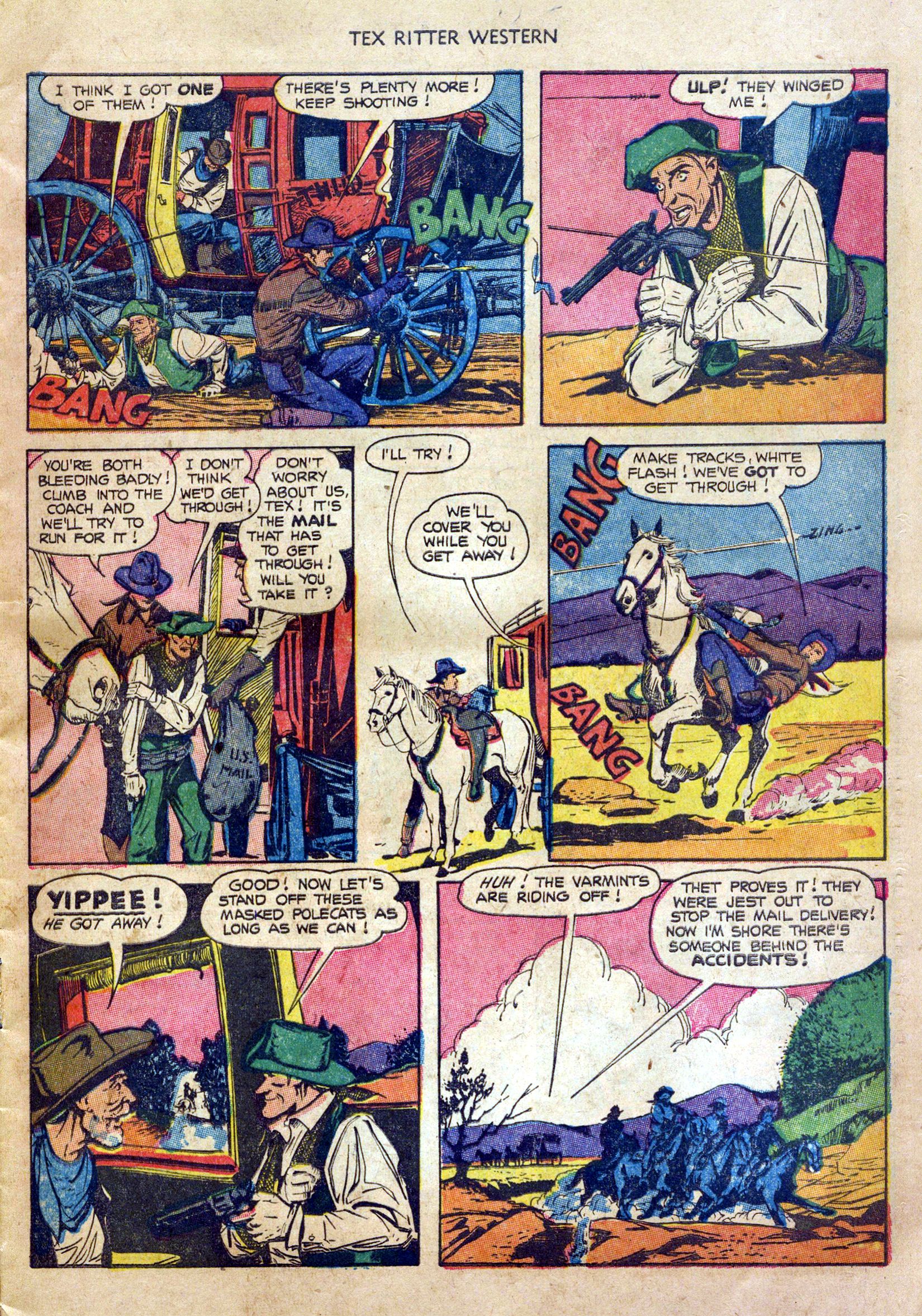 Read online Tex Ritter Western comic -  Issue #20 - 7