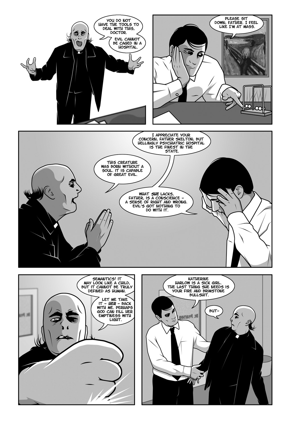 Read online Hollow Girl comic -  Issue #1 - 21