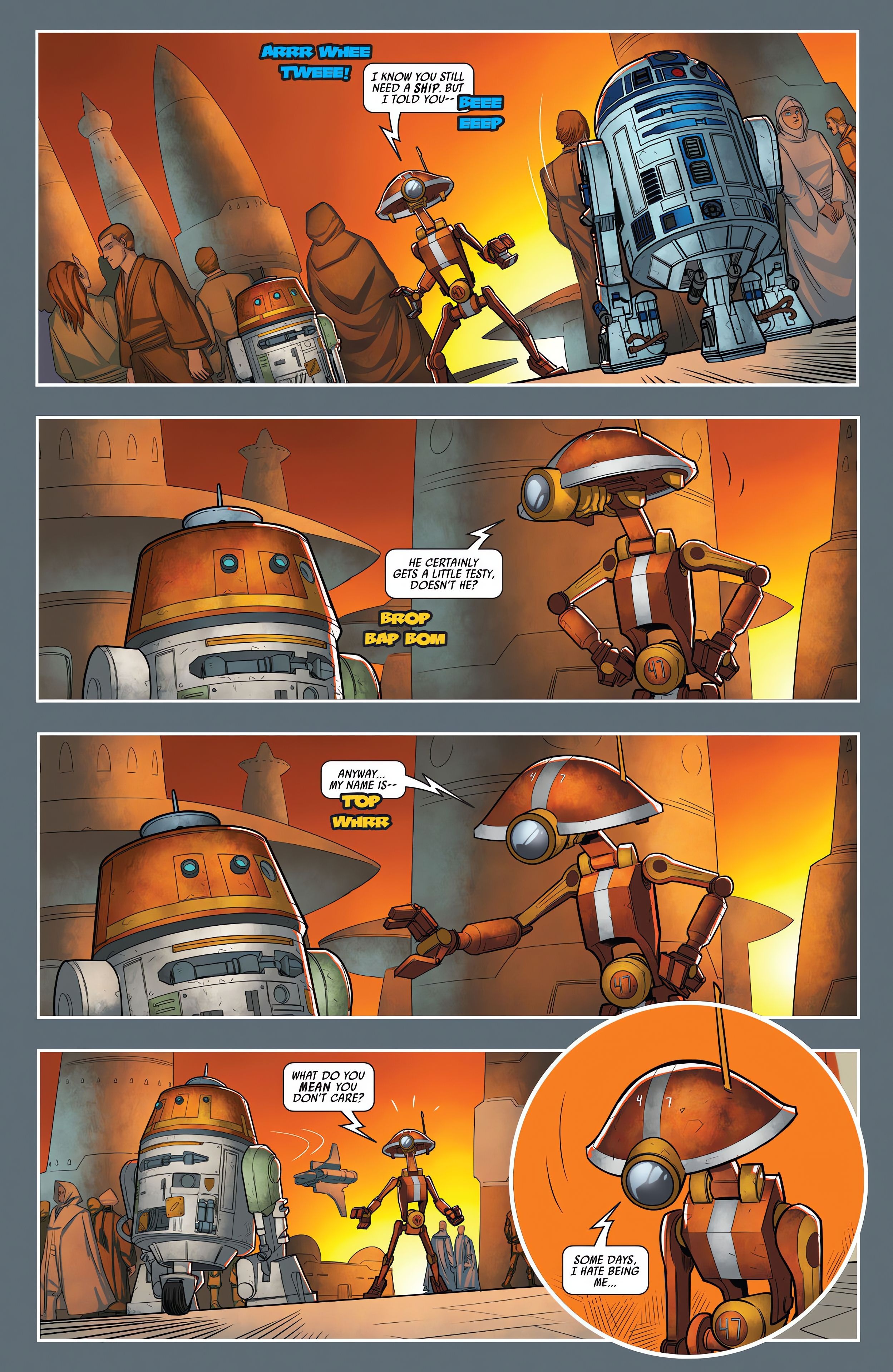 Read online Star Wars: Dark Droids - D-Squad comic -  Issue #1 - 18