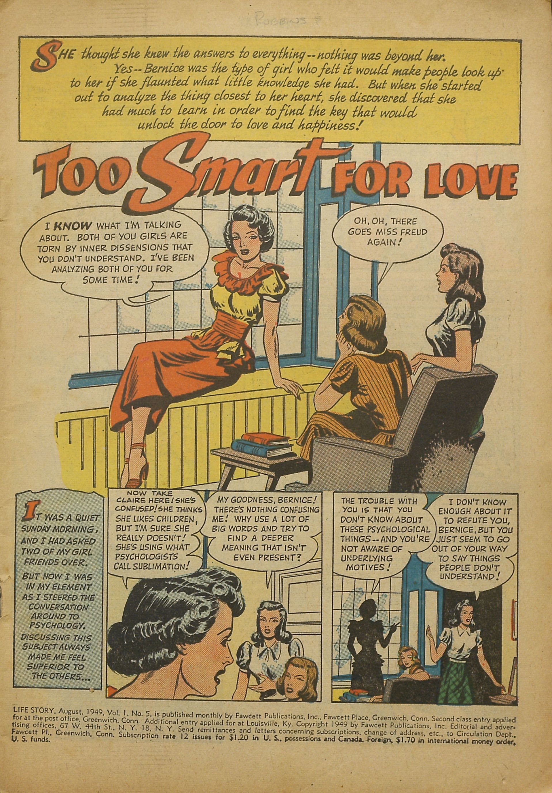 Read online Life Story comic -  Issue #5 - 3
