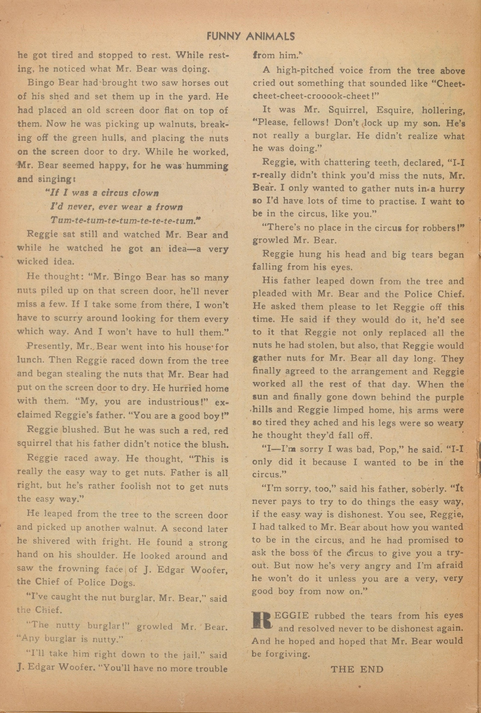 Read online Fawcett's Funny Animals comic -  Issue #72 - 26