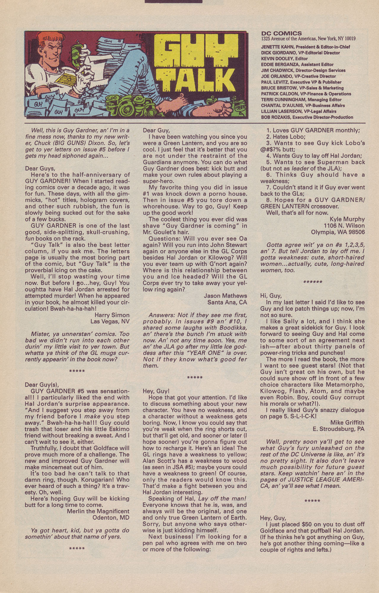 Read online Guy Gardner comic -  Issue #11 - 30