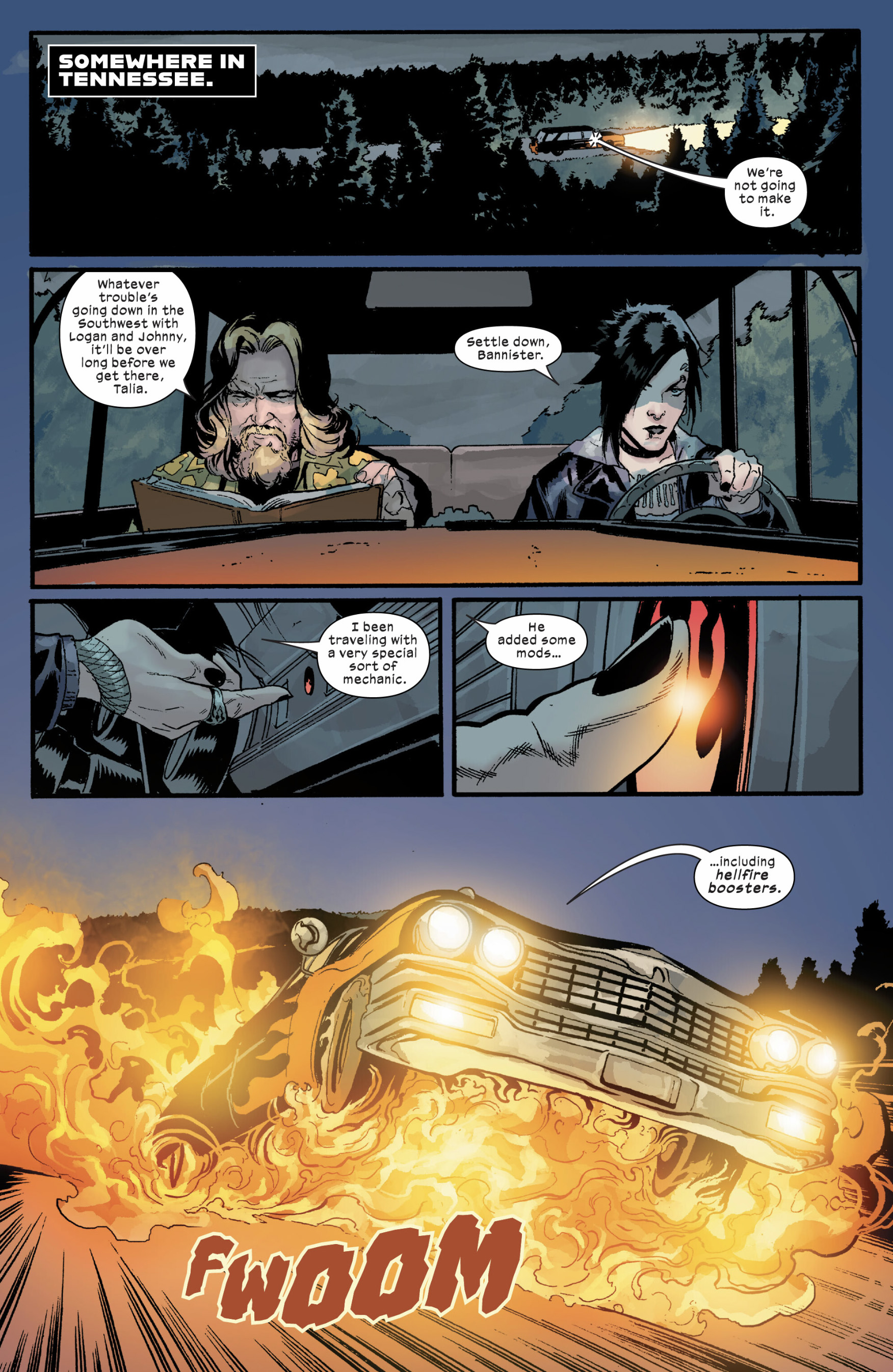 Read online Ghost Rider/Wolverine: Weapons of Vengeance Omega comic -  Issue #1 - 9