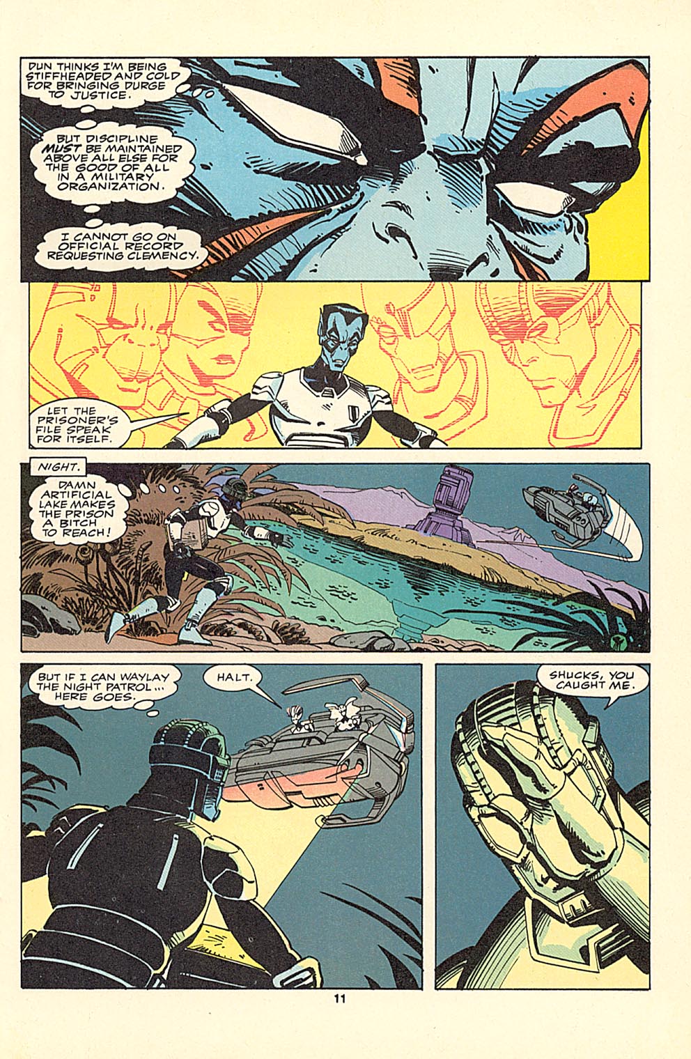 Read online Alien Legion comic -  Issue #18 - 13