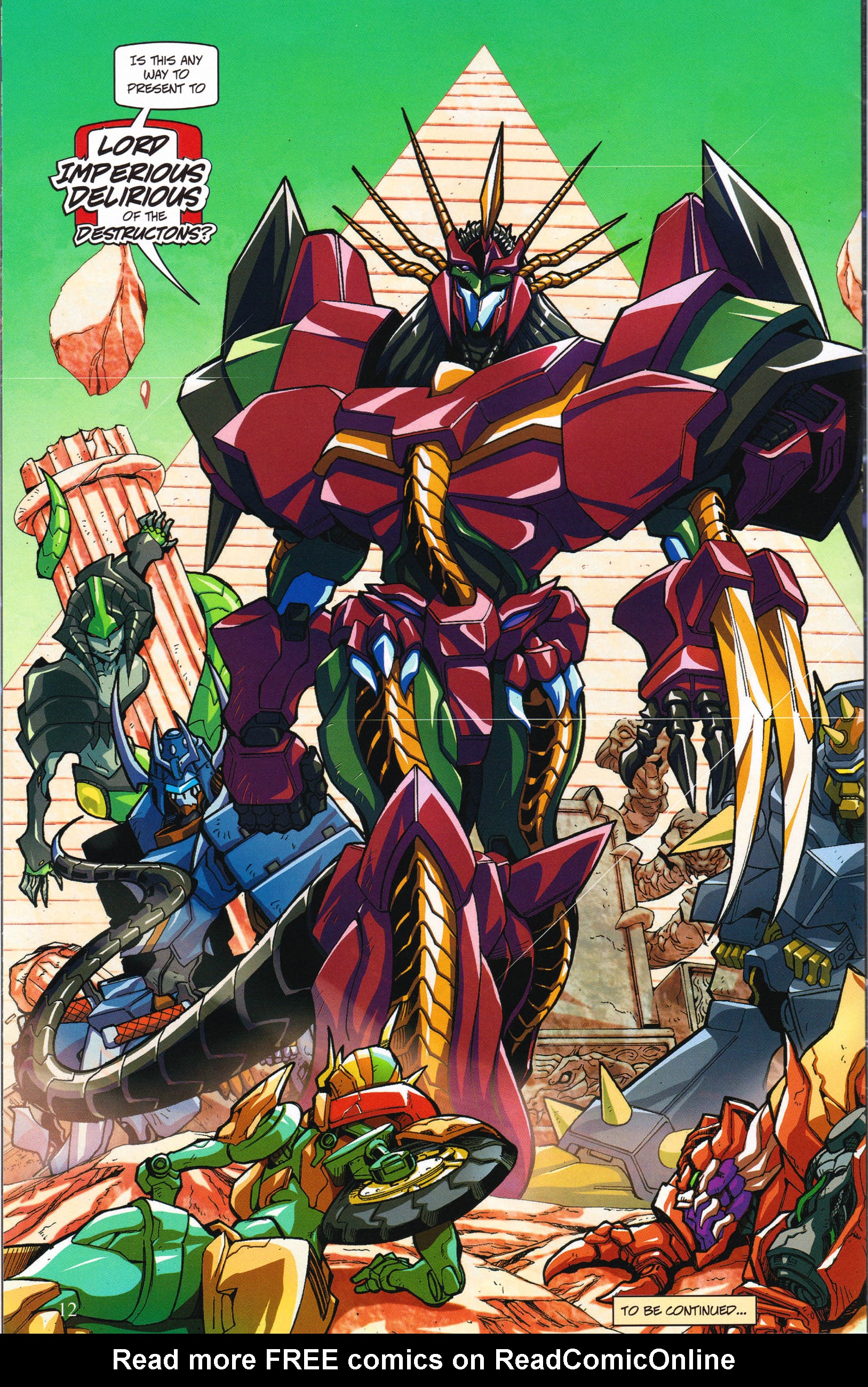 Read online Transformers: Collectors' Club comic -  Issue #58 - 12