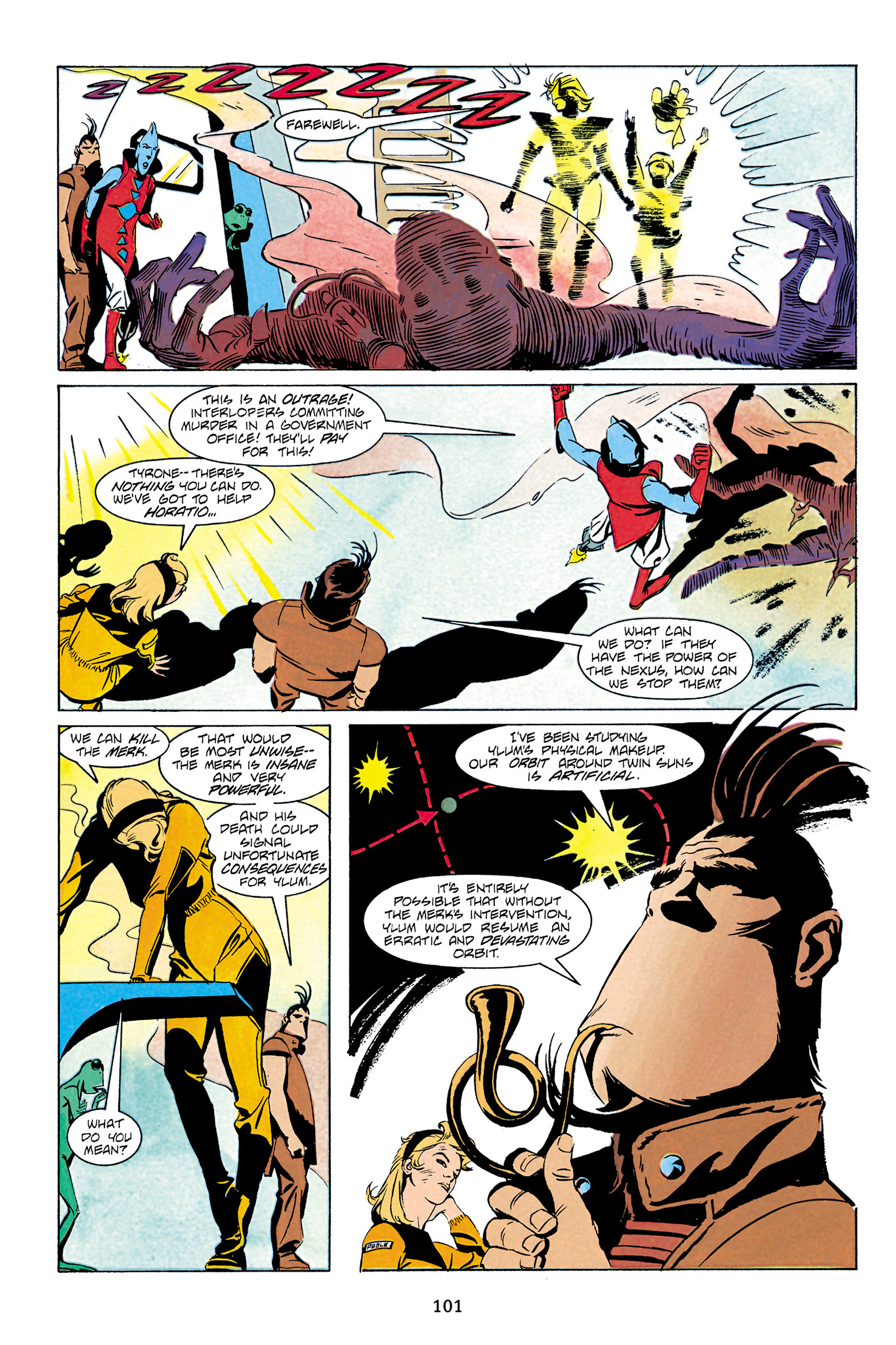 Read online Nexus Omnibus comic -  Issue # TPB 5 - 100
