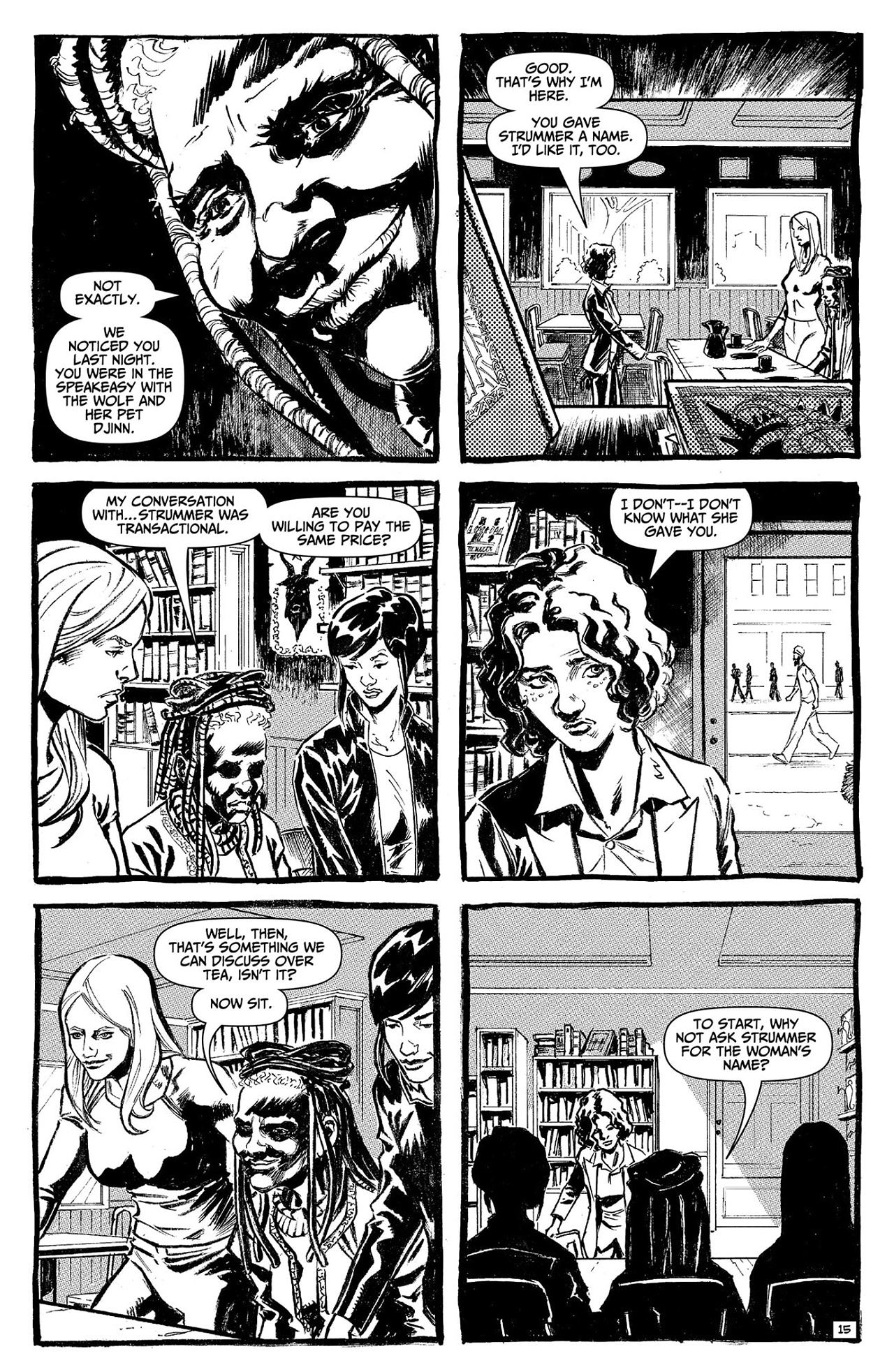 Read online Black’s Myth: The Key to His Heart comic -  Issue #4 - 17