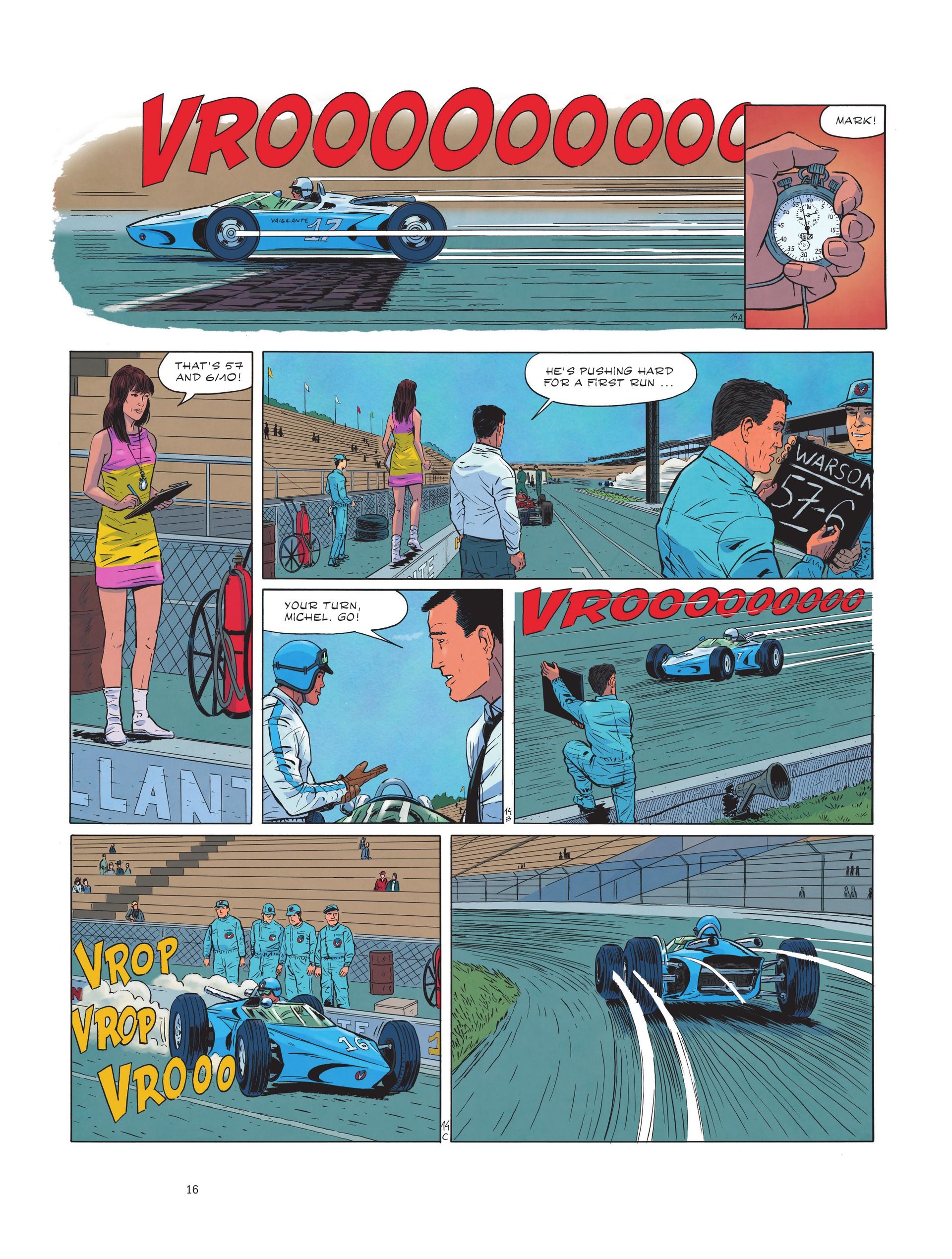 Read online Michel Vaillant: Legendary Races: In the Hell of Indianapolis comic -  Issue # Full - 18