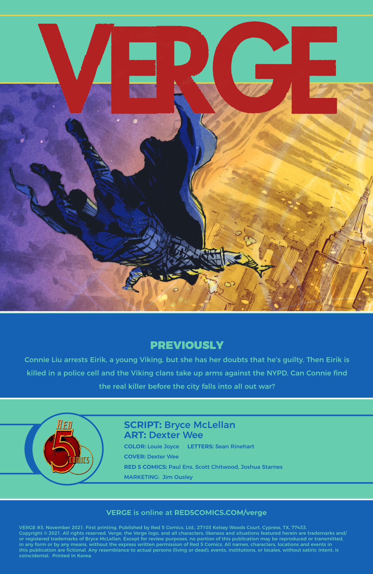 Read online Verge comic -  Issue #3 - 2