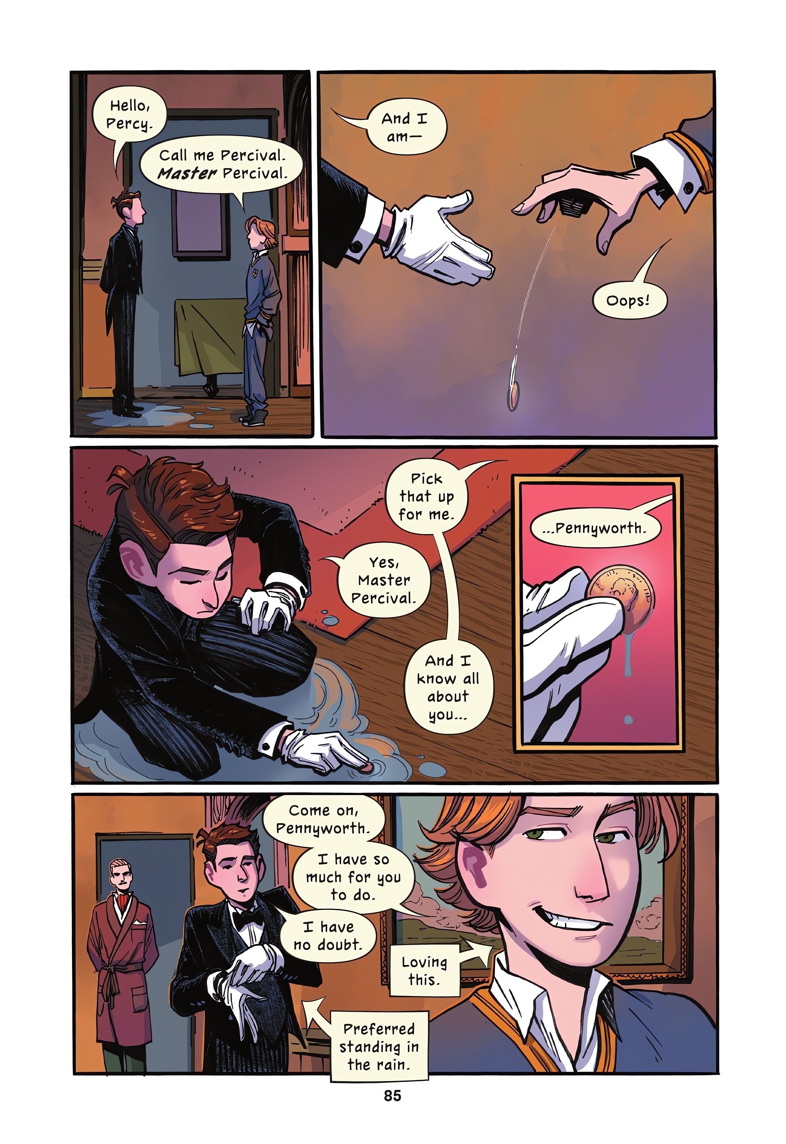 Read online Young Alfred: Pain in the Butler comic -  Issue # TPB (Part 1) - 81