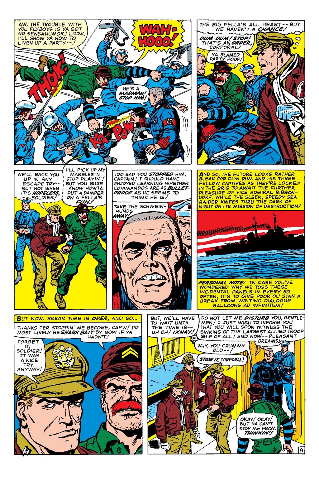 Read online Sgt. Fury Epic Collection: The Howling Commandos comic -  Issue #Sgt. Fury Epic Collection Berlin Breakout (Part 2) - 62