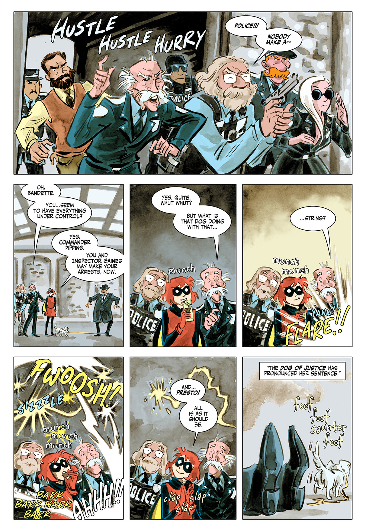 Read online Bandette (2012) comic -  Issue #22 - 18
