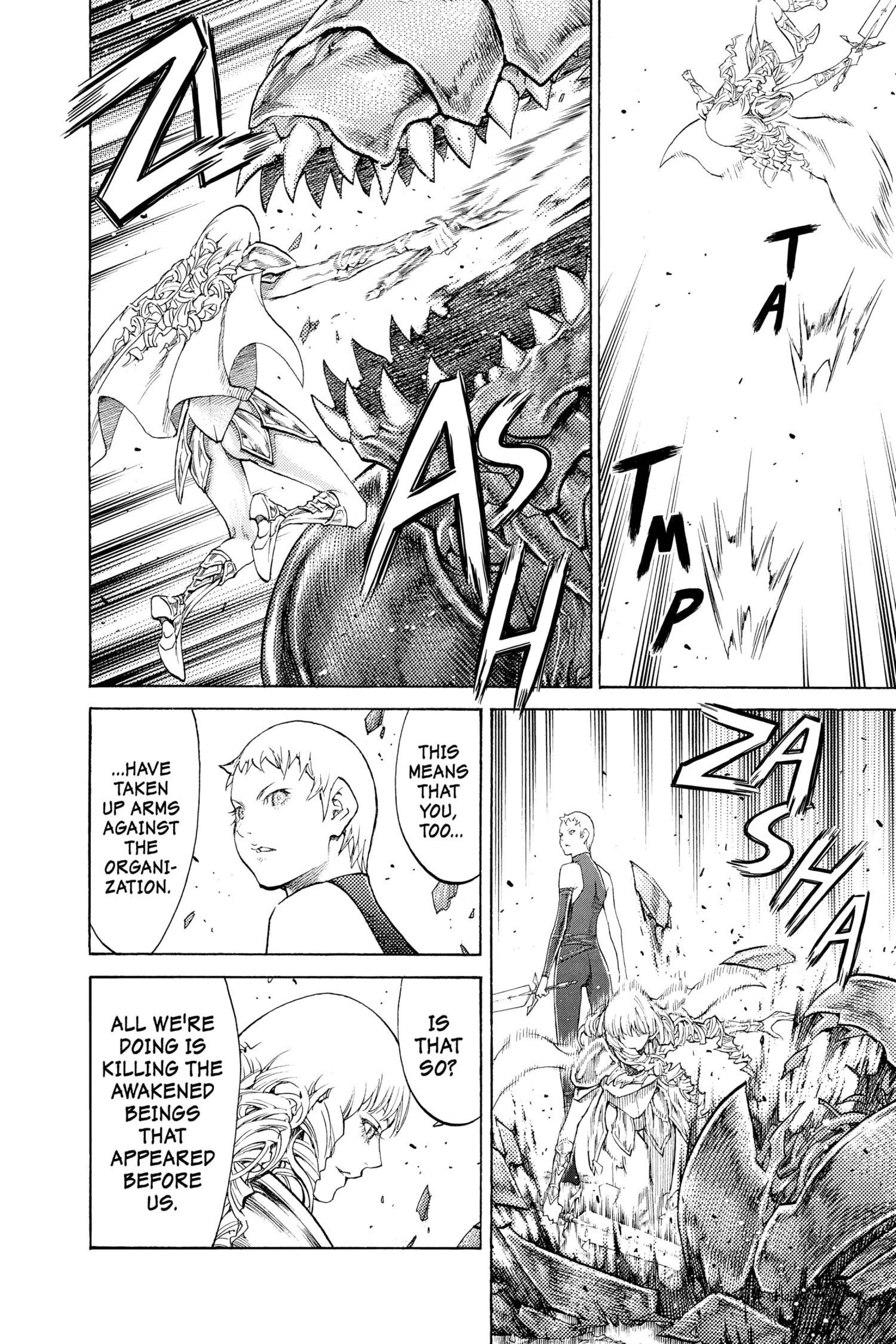 Read online Claymore comic -  Issue #20 - 159