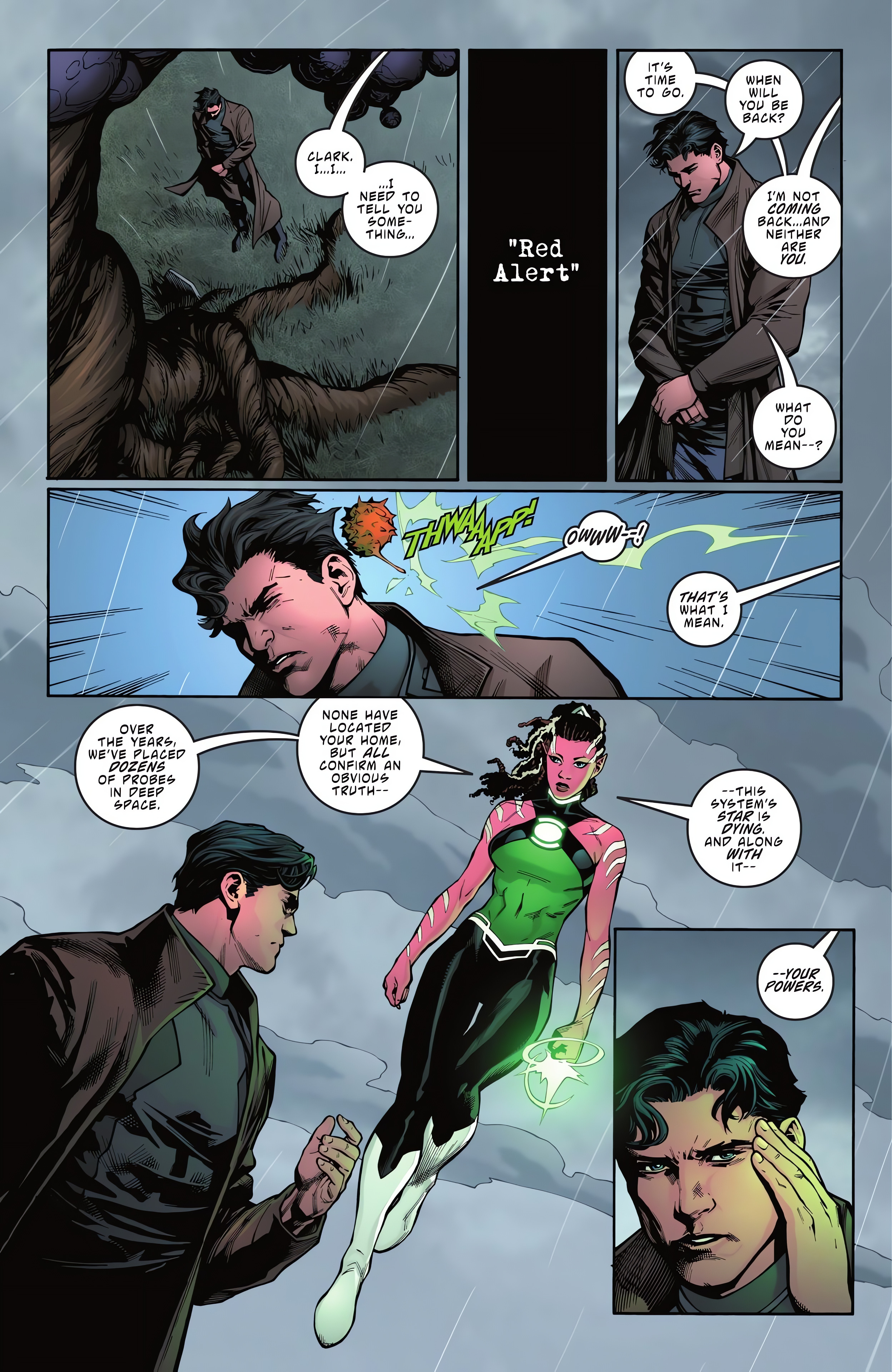 Read online Superman: Lost comic -  Issue #6 - 7