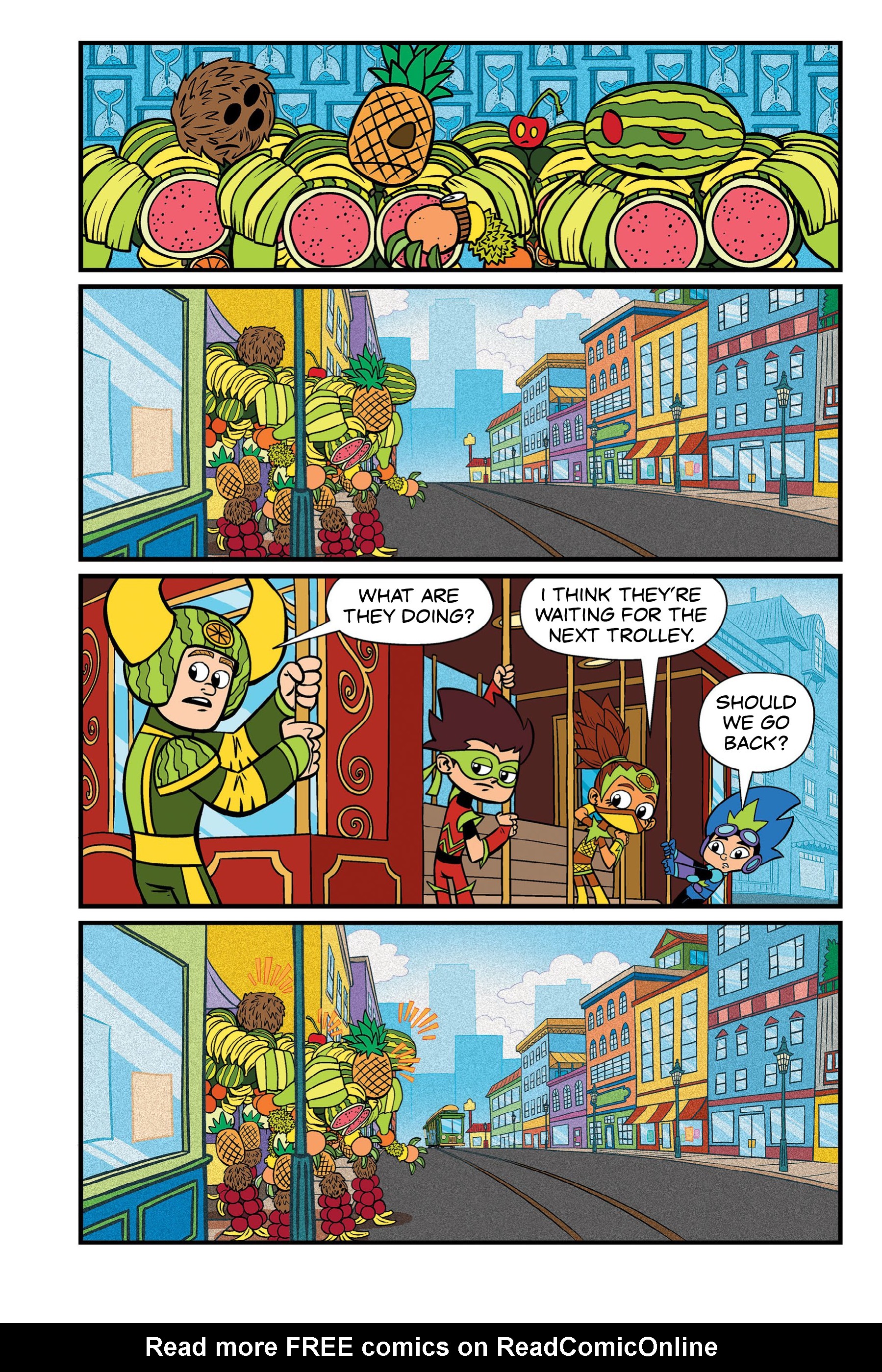 Read online Fruit Ninja: Frenzy Force comic -  Issue # TPB - 50