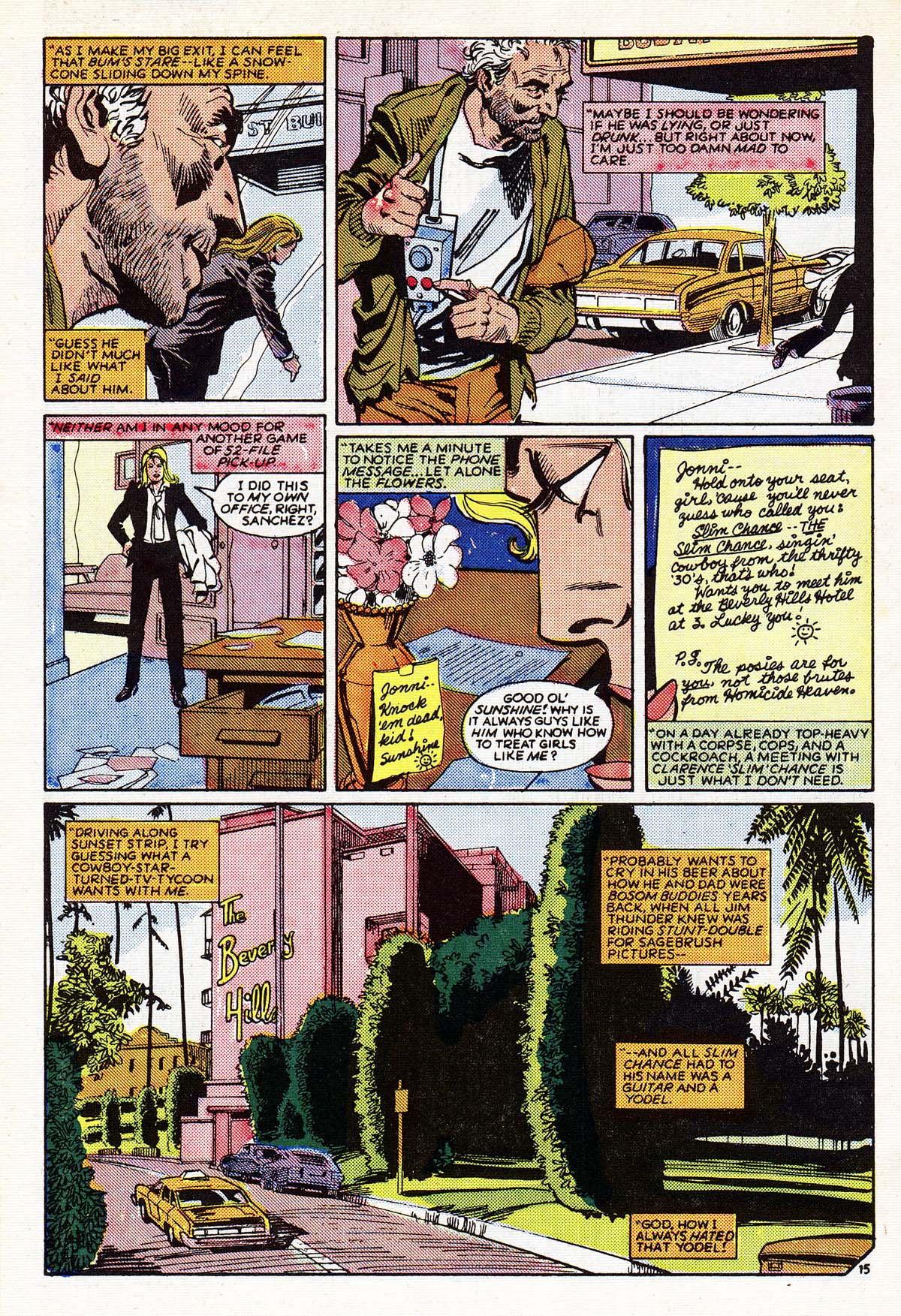 Read online Jonni Thunder comic -  Issue #1 - 16