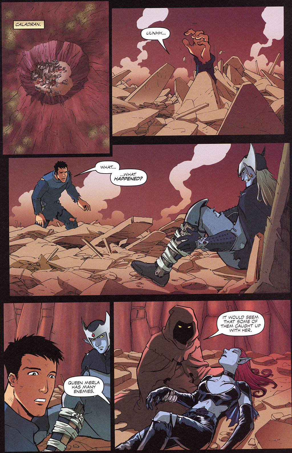 Read online Voltron: Defender of the Universe comic -  Issue #8 - 10