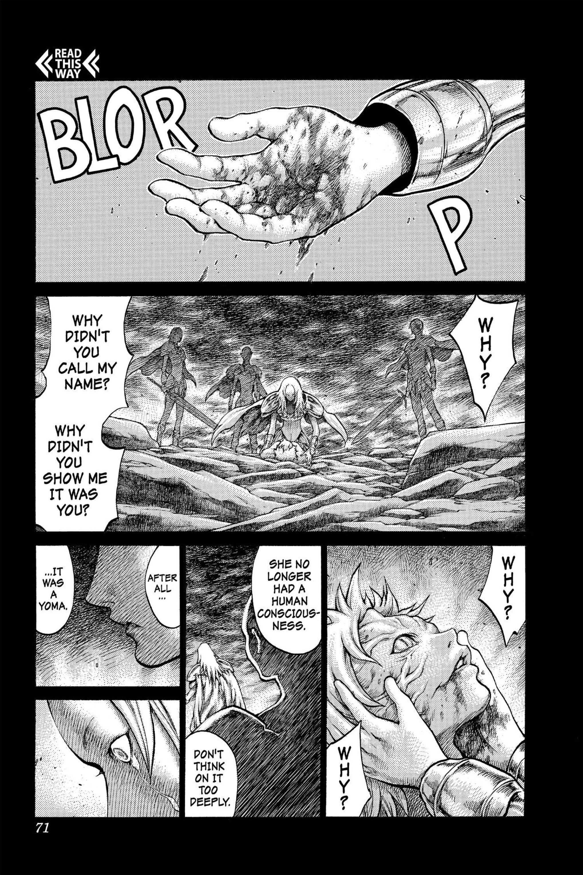 Read online Claymore comic -  Issue #6 - 67
