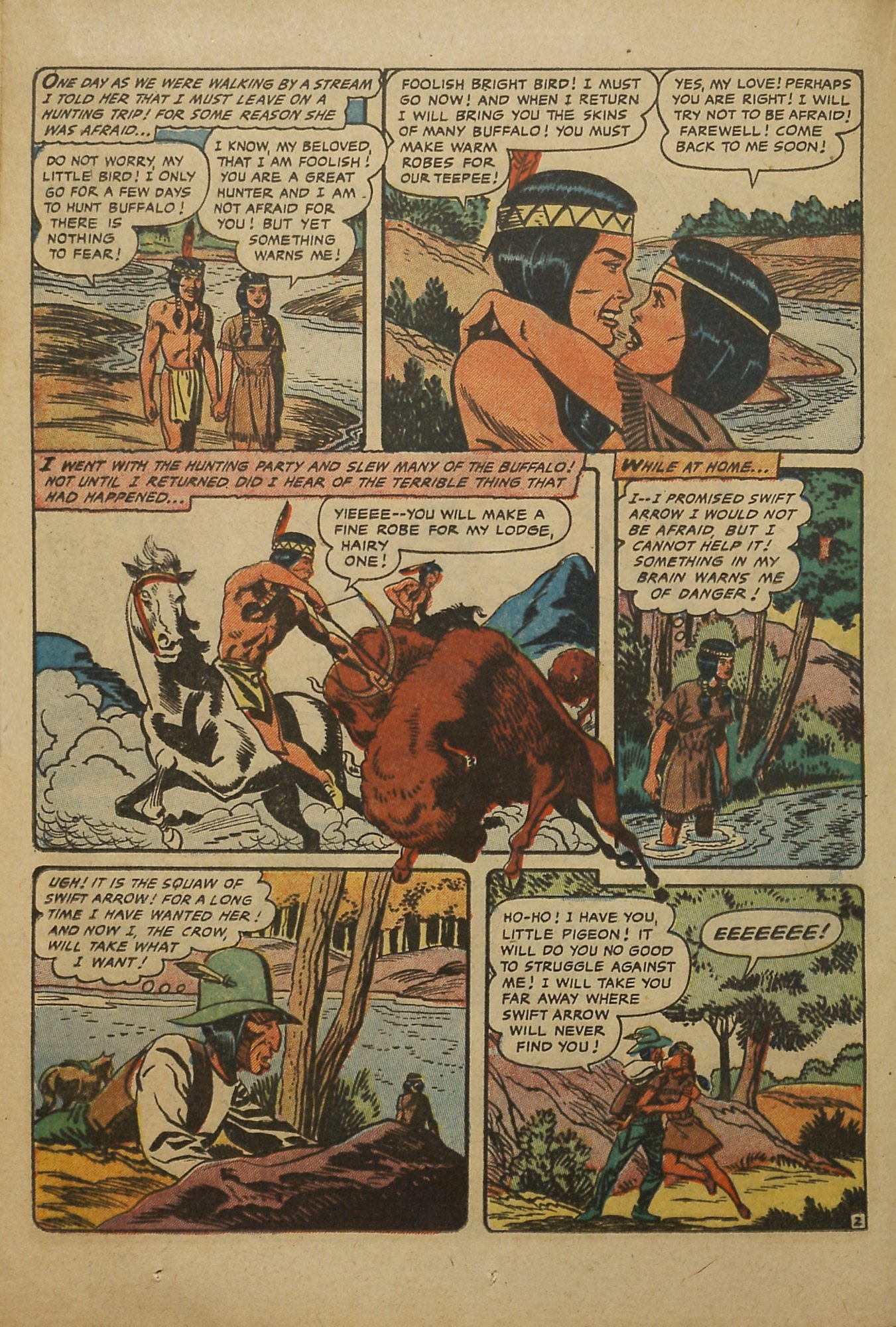 Read online Swift Arrow (1954) comic -  Issue #4 - 22