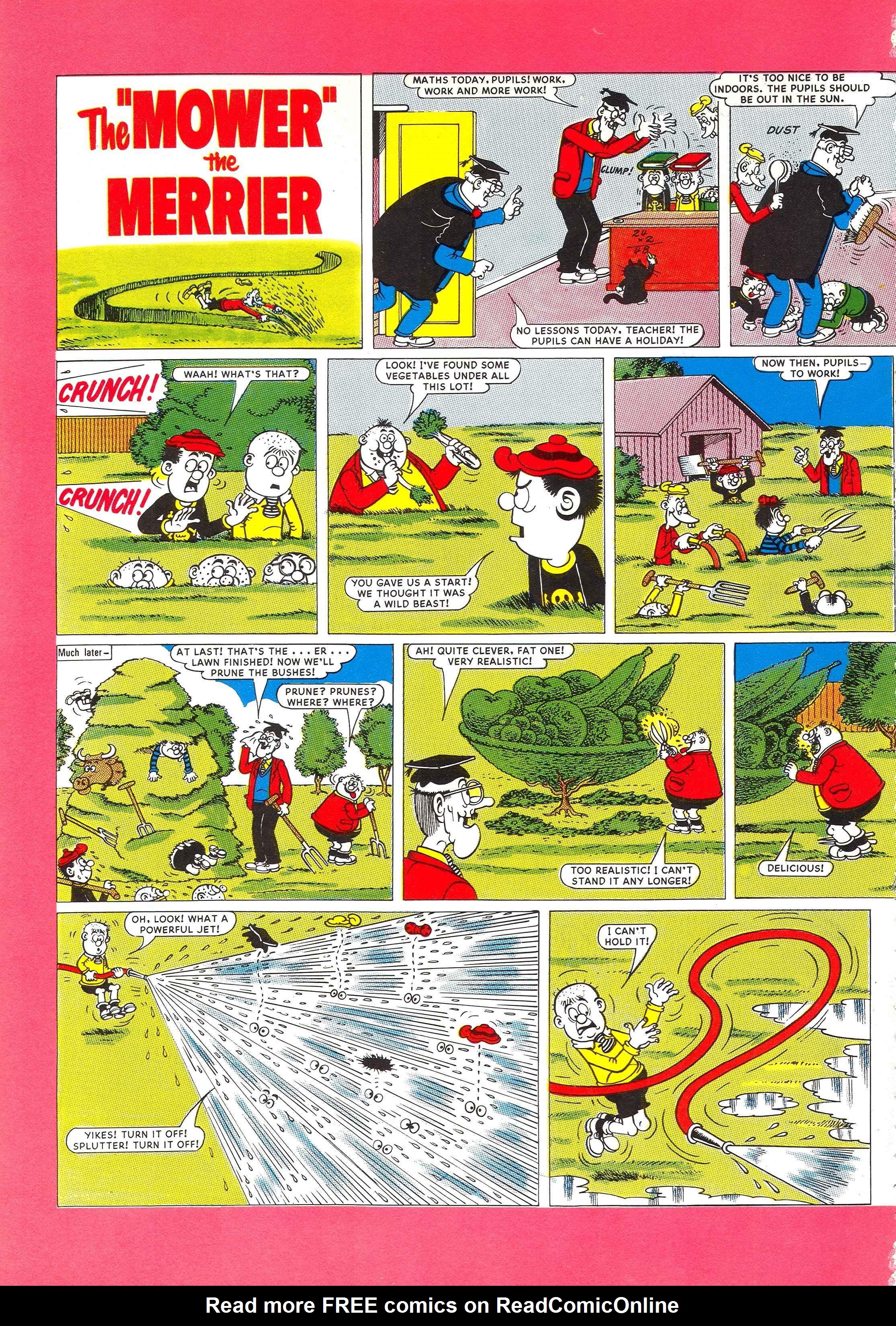Read online Bash Street Kids comic -  Issue #1989 - 52
