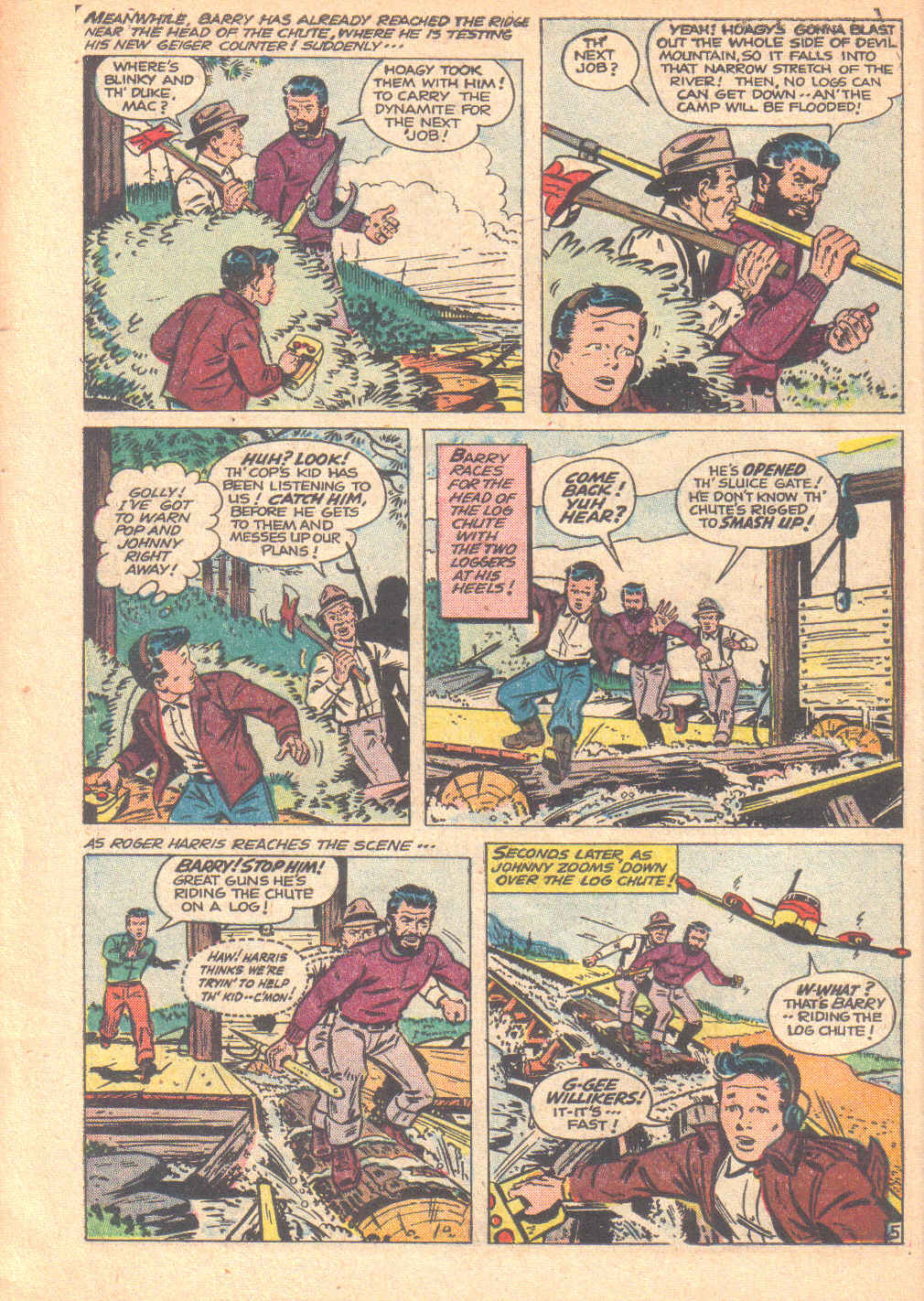 Read online Johnny Law Sky Ranger Adventures comic -  Issue #2 - 16