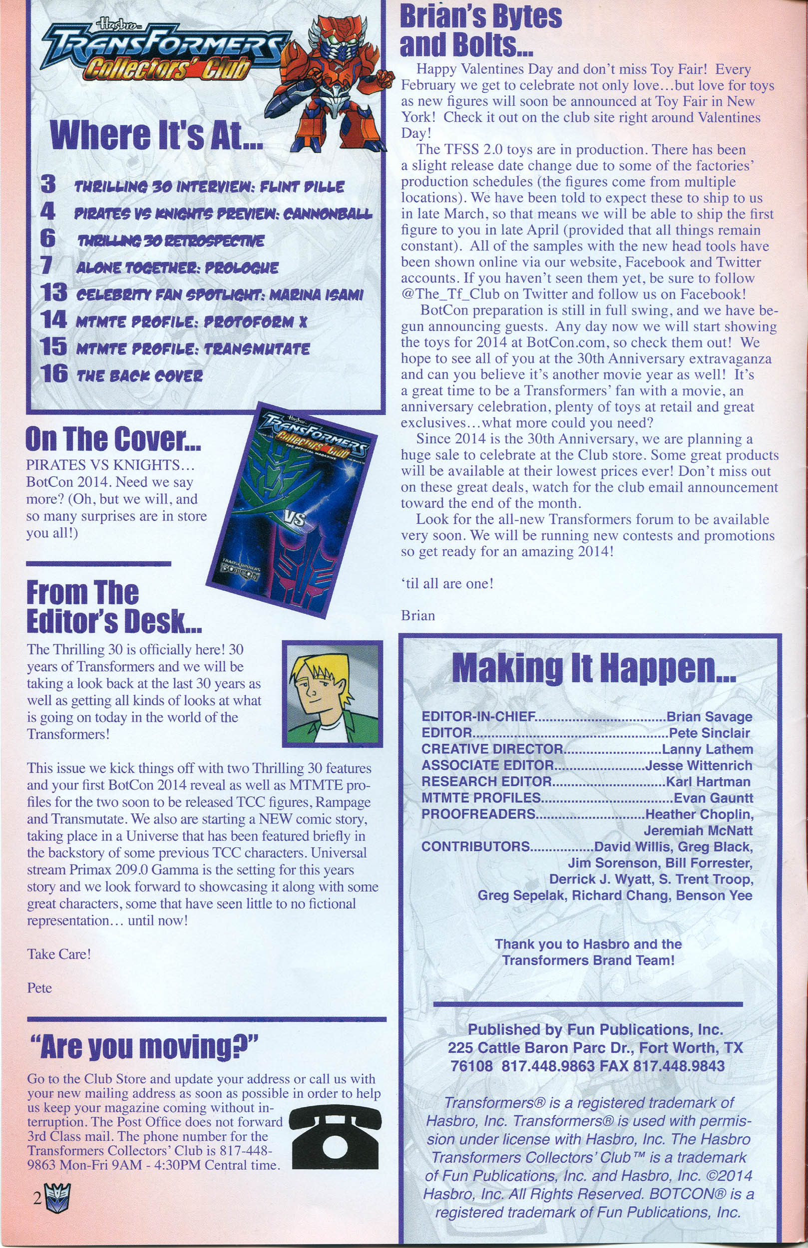 Read online Transformers: Collectors' Club comic -  Issue #55 - 2