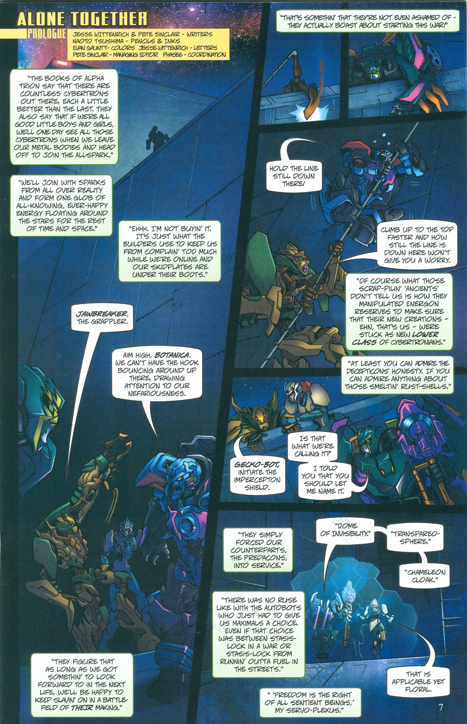 Read online Transformers: Collectors' Club comic -  Issue #55 - 7