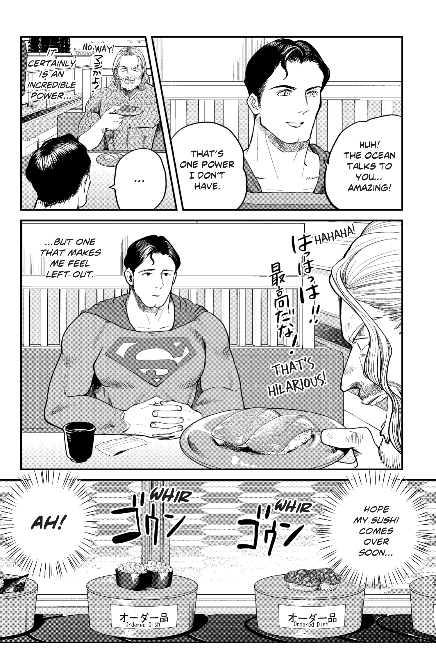 Read online Superman vs. Meshi comic -  Issue #6 - 9