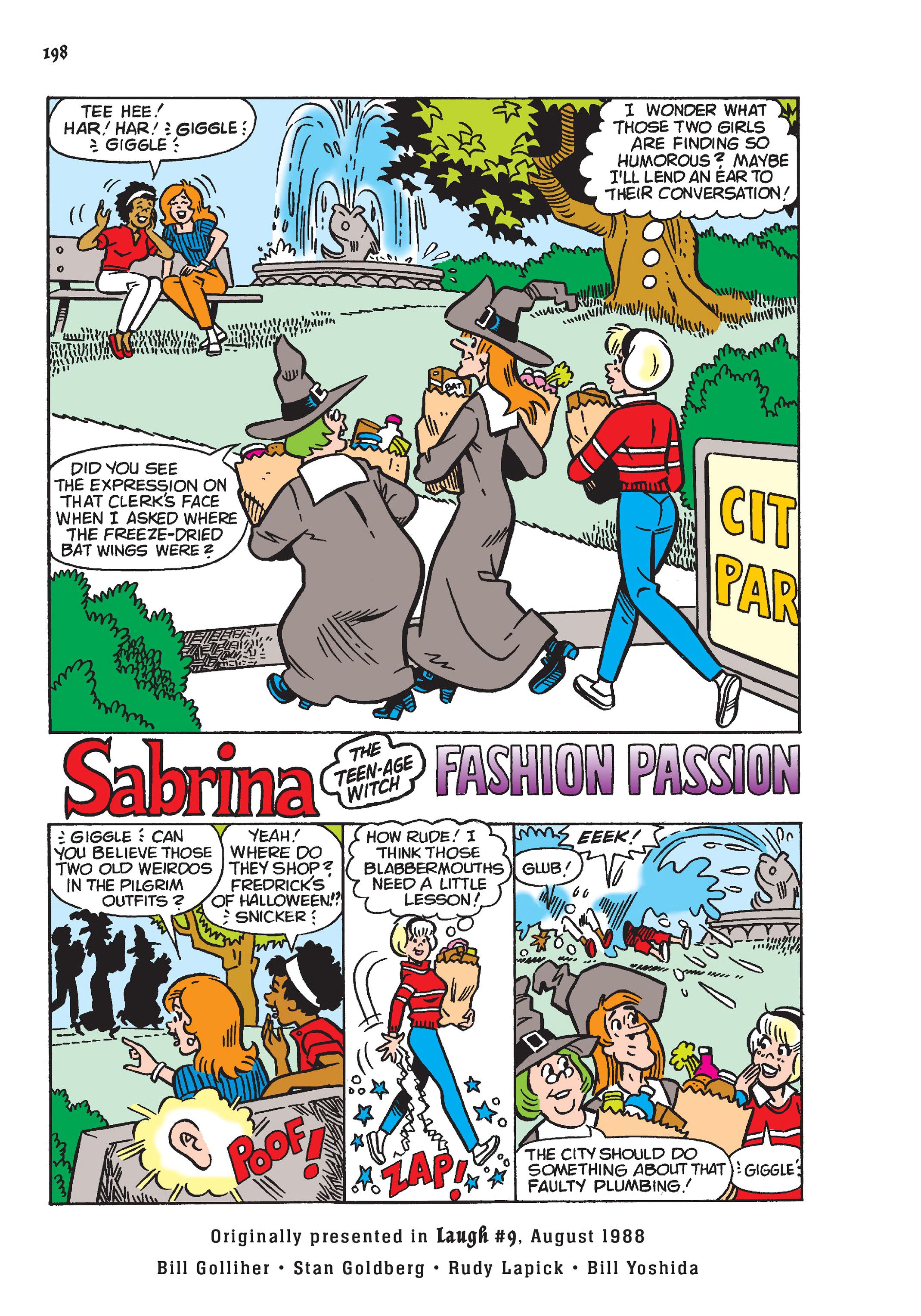 Read online Sabrina the Teen-Age Witch: 60 Magical Stories comic -  Issue # TPB (Part 2) - 100