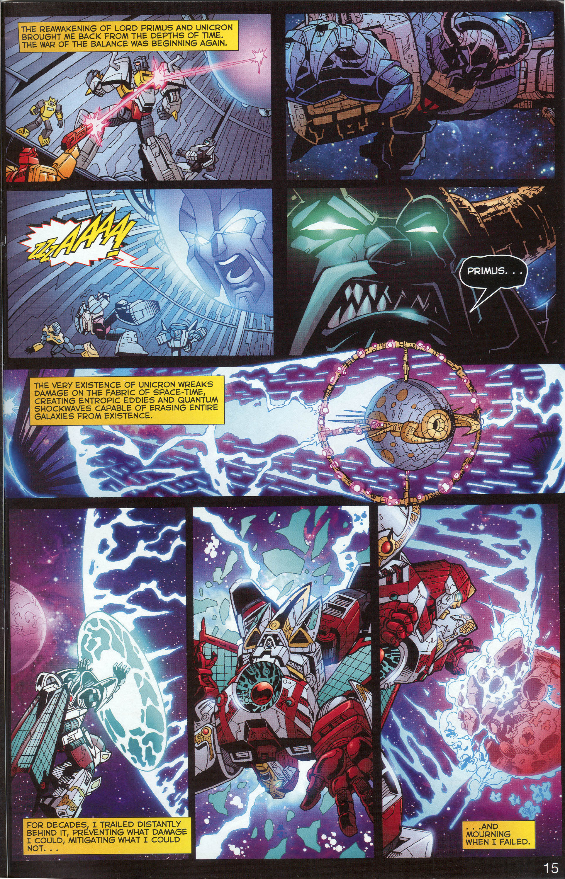 Read online Transformers: Collectors' Club comic -  Issue #1 - 15