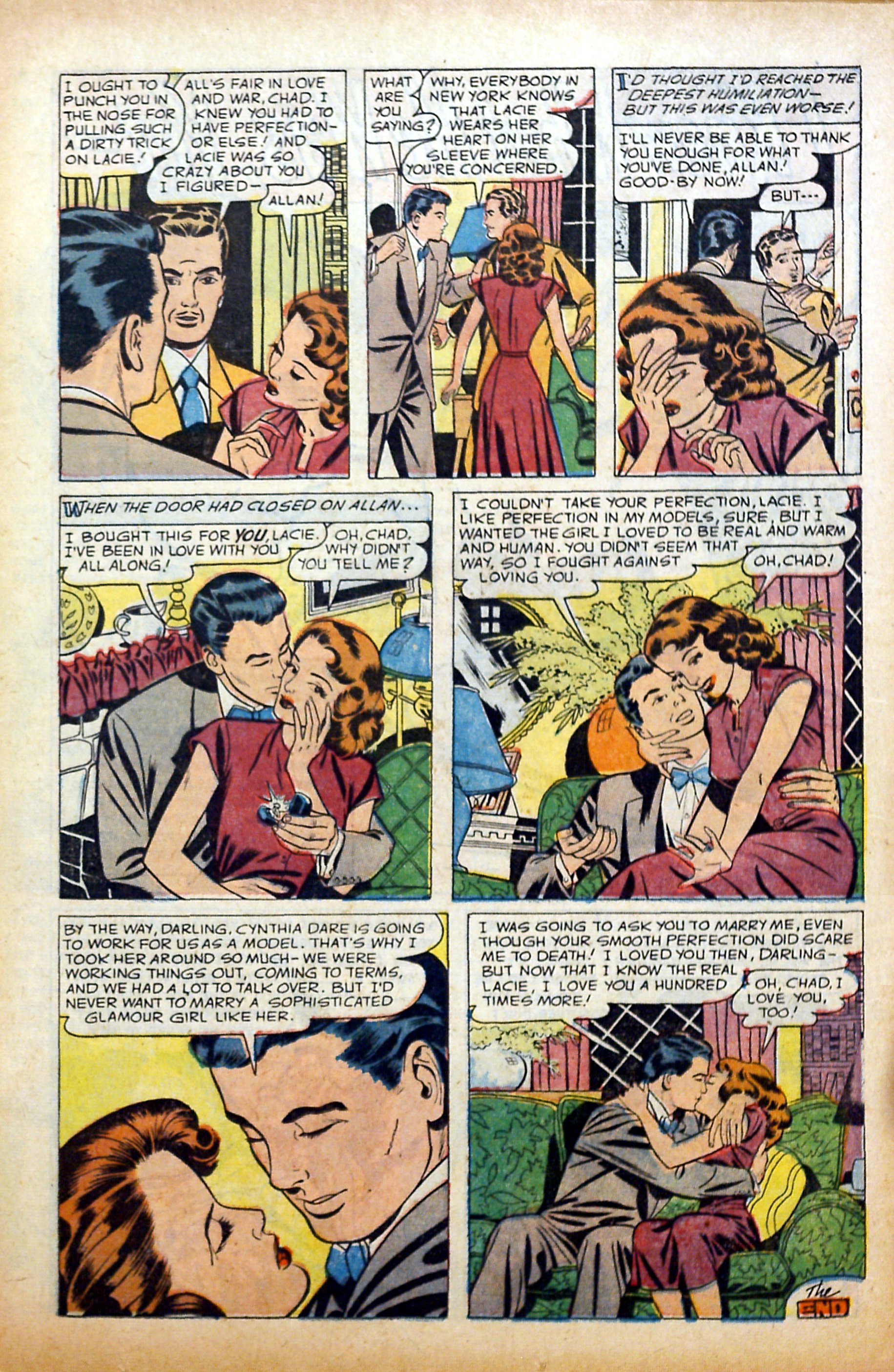 Read online Glamorous Romances comic -  Issue #78 - 17