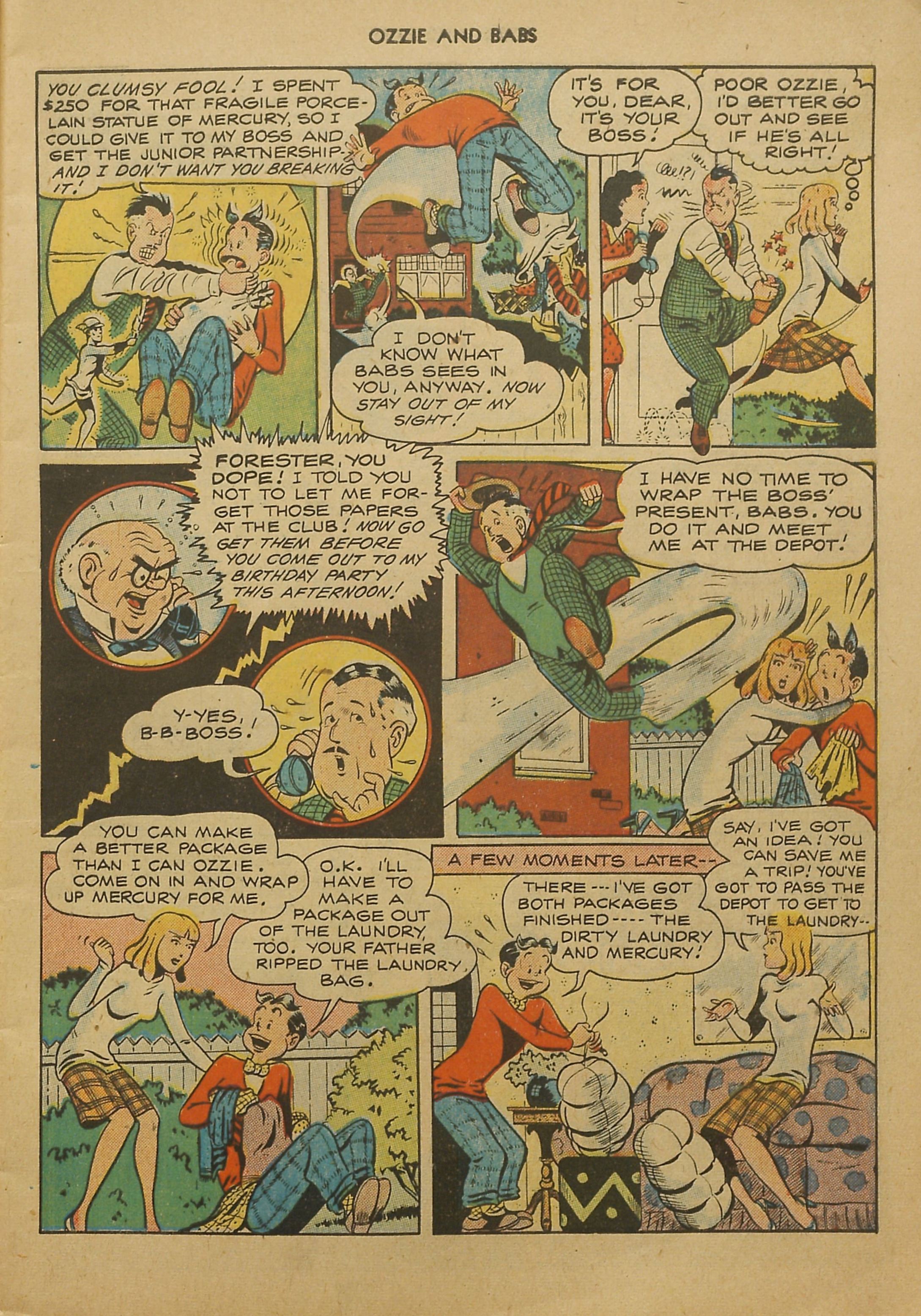 Read online Ozzie And Babs comic -  Issue #2 - 5