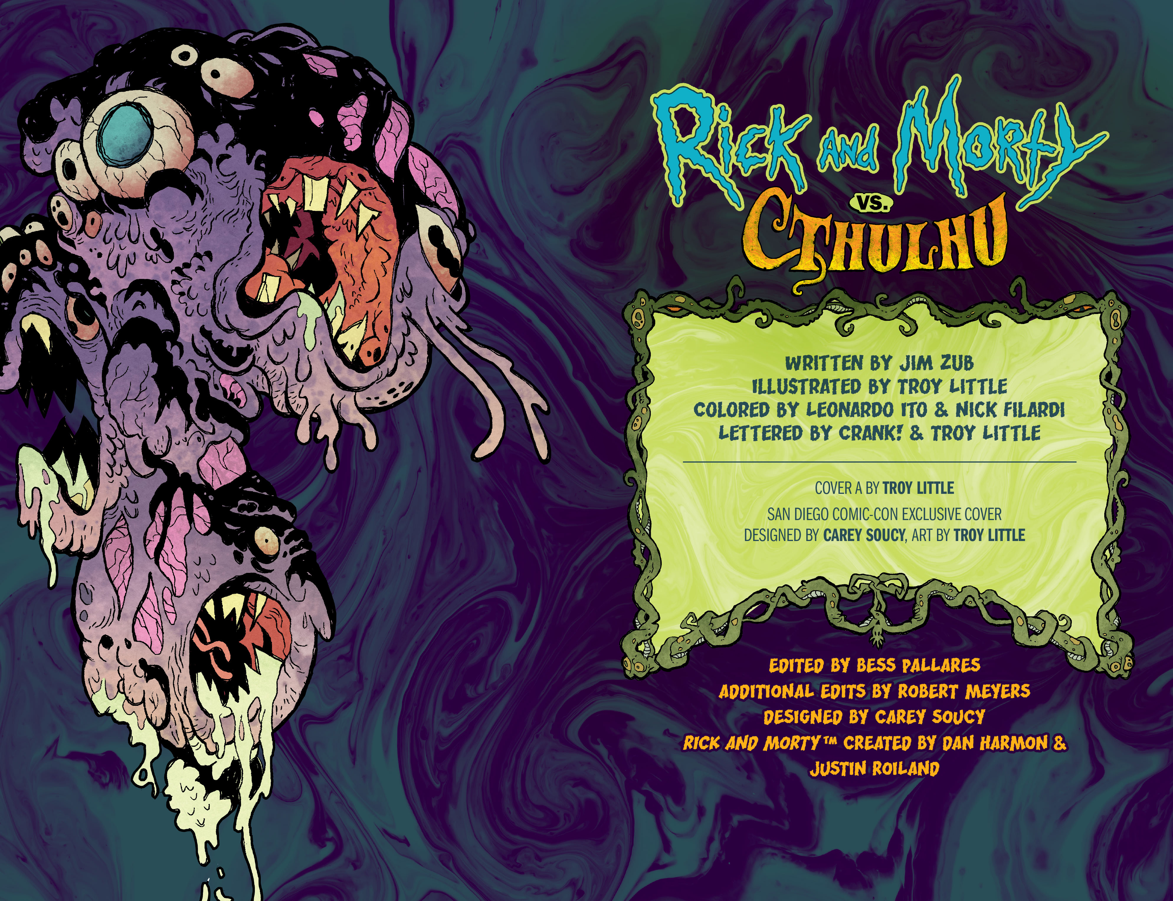 Read online Rick and Morty: vs. Cthulhu comic -  Issue # TPB - 3