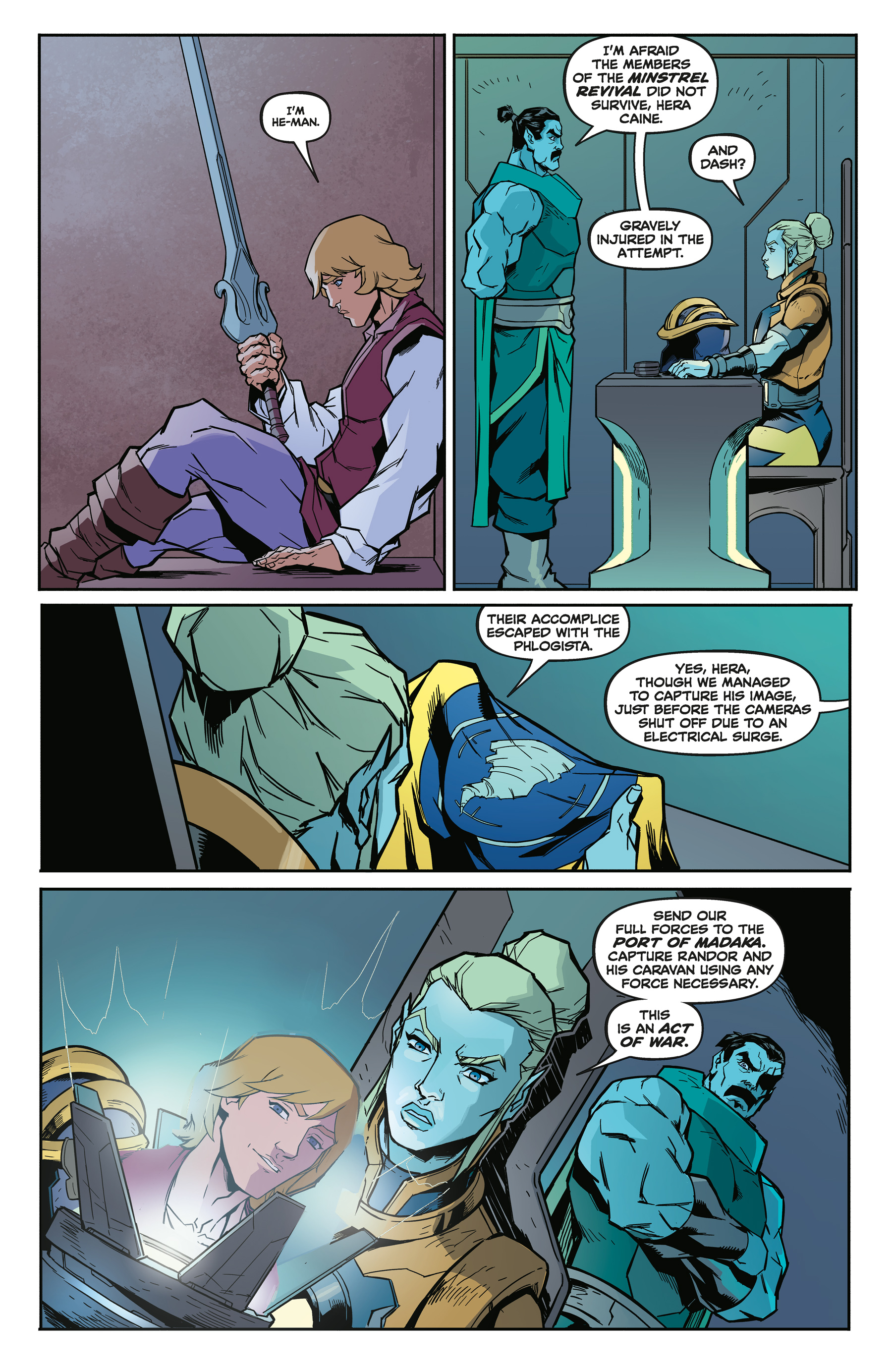 Read online Masters of the Universe: Forge of Destiny comic -  Issue #1 - 22
