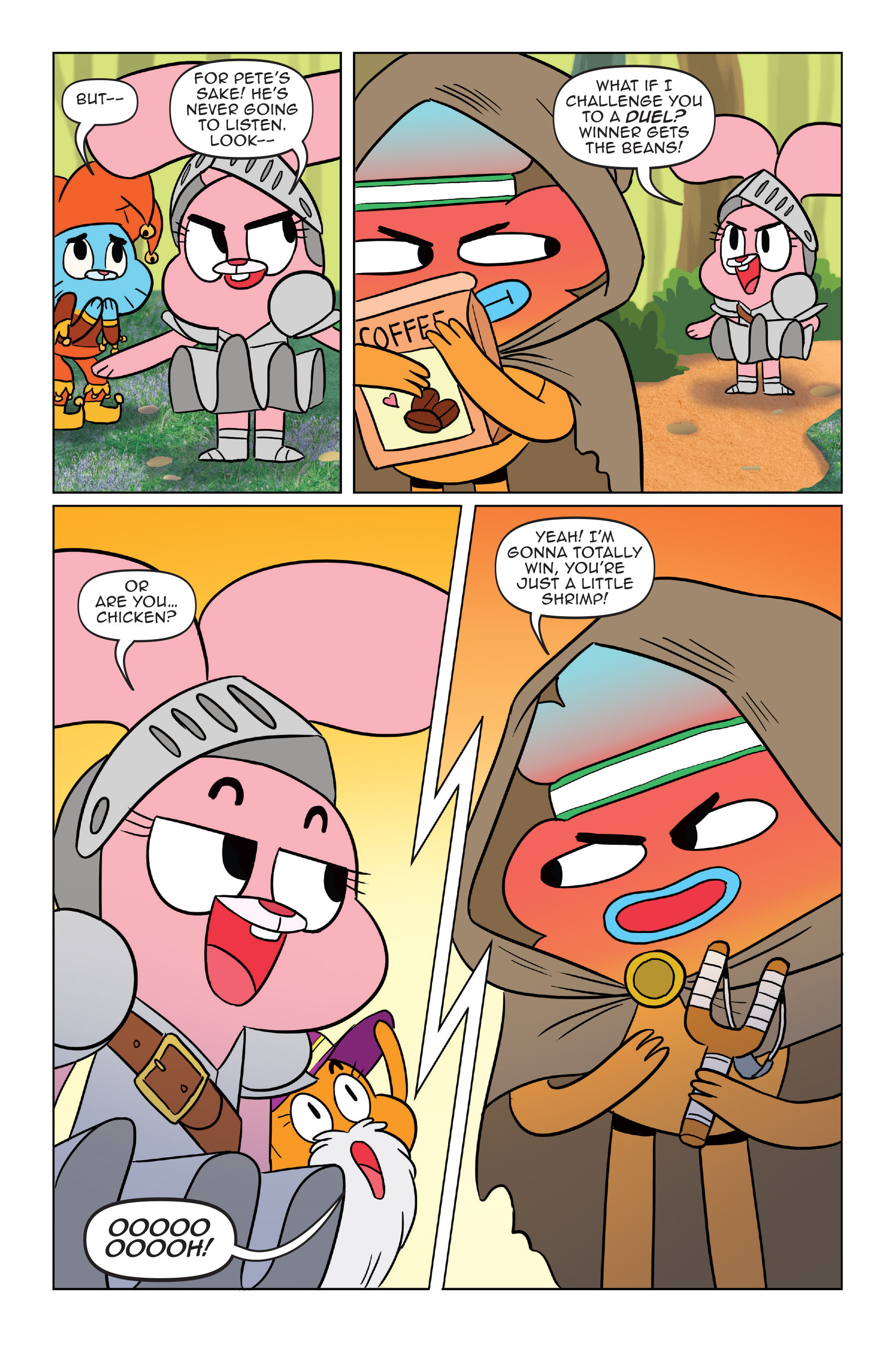 Read online The Amazing World of Gumball: Fairy Tale Trouble comic -  Issue # Full - 56