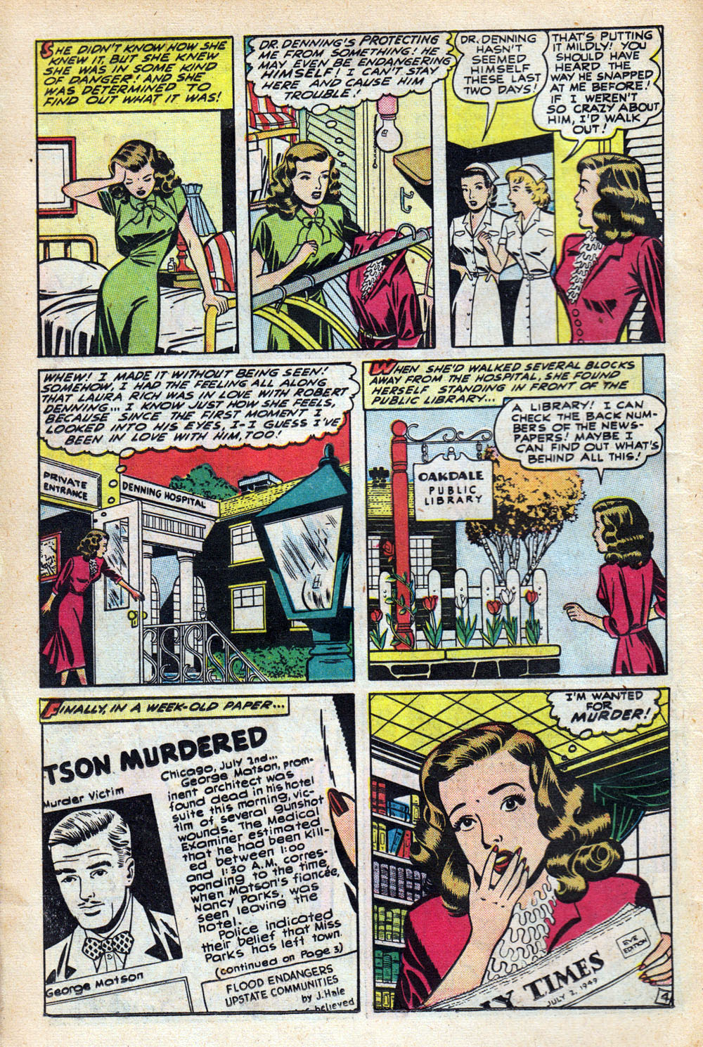 Read online Glamorous Romances comic -  Issue #42 - 14