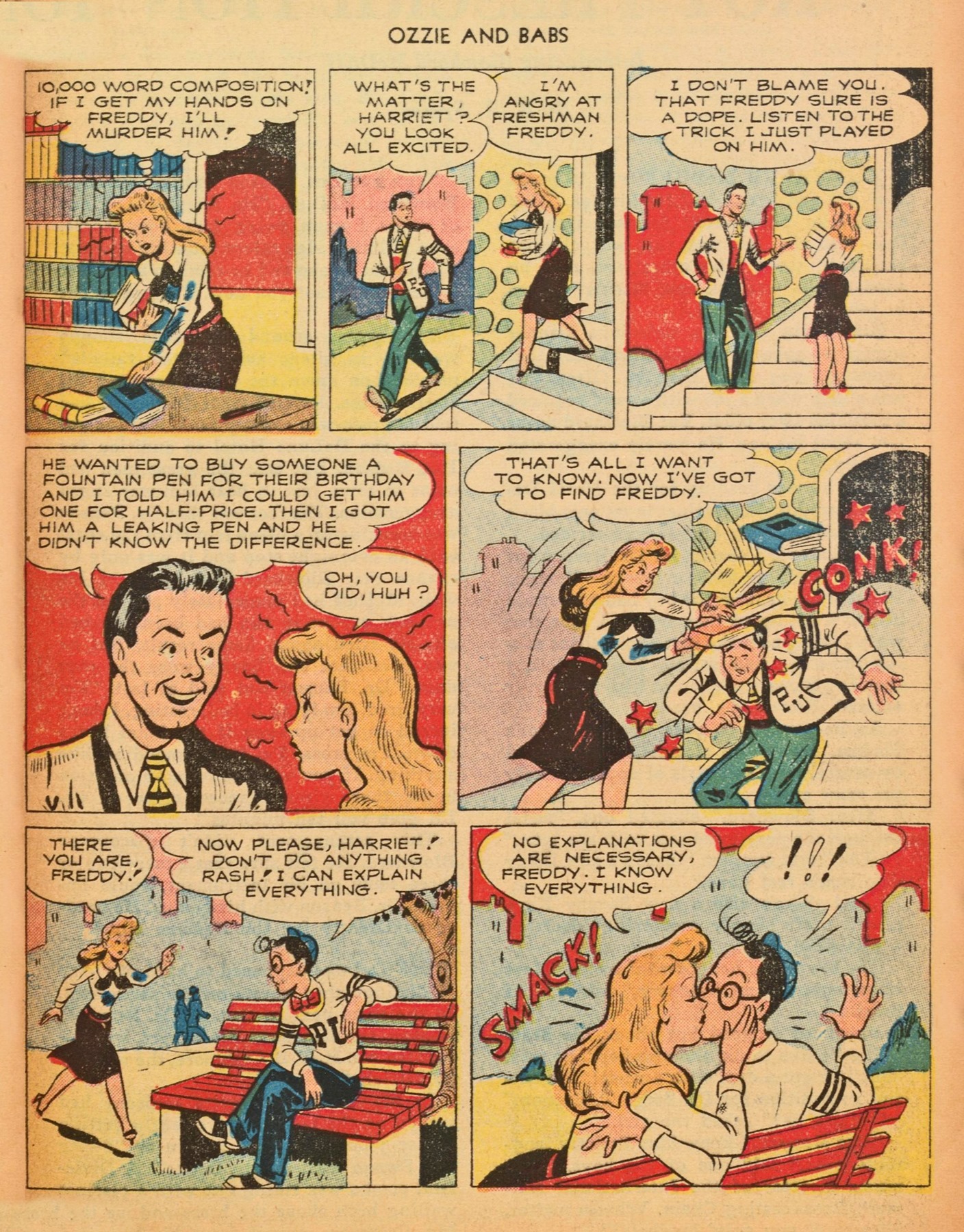 Read online Ozzie And Babs comic -  Issue #4 - 37